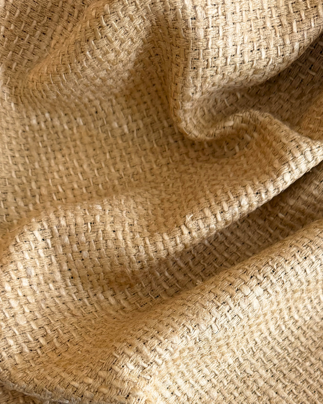 Butternut Handwoven Rustic Matka Silk