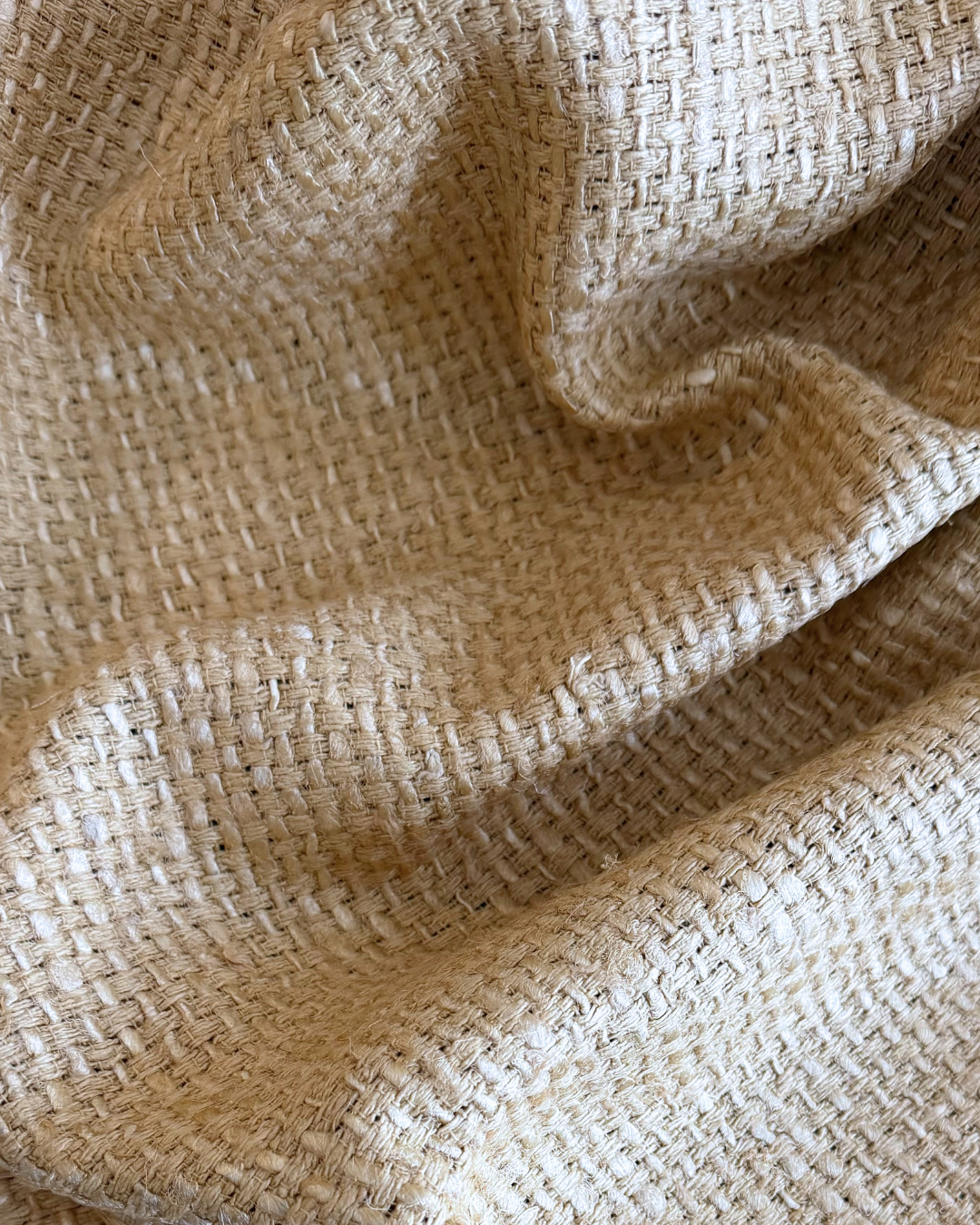 Natural Handwoven Rustic Matka Silk