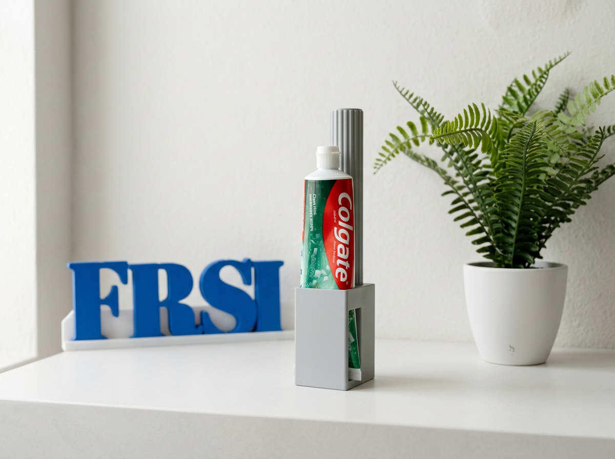 Toothbrush & Toothpaste Holder