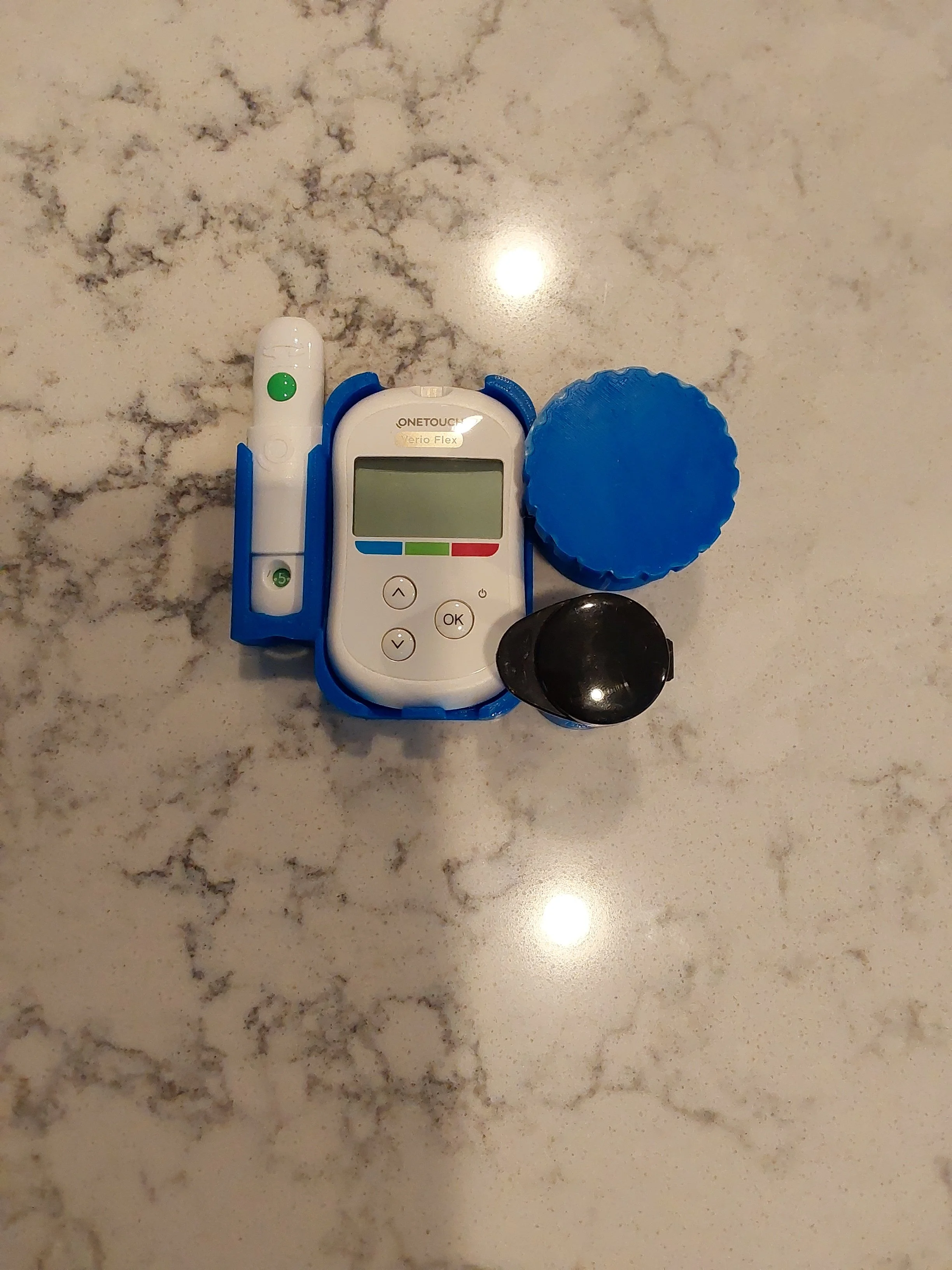 Glucose monitor storage