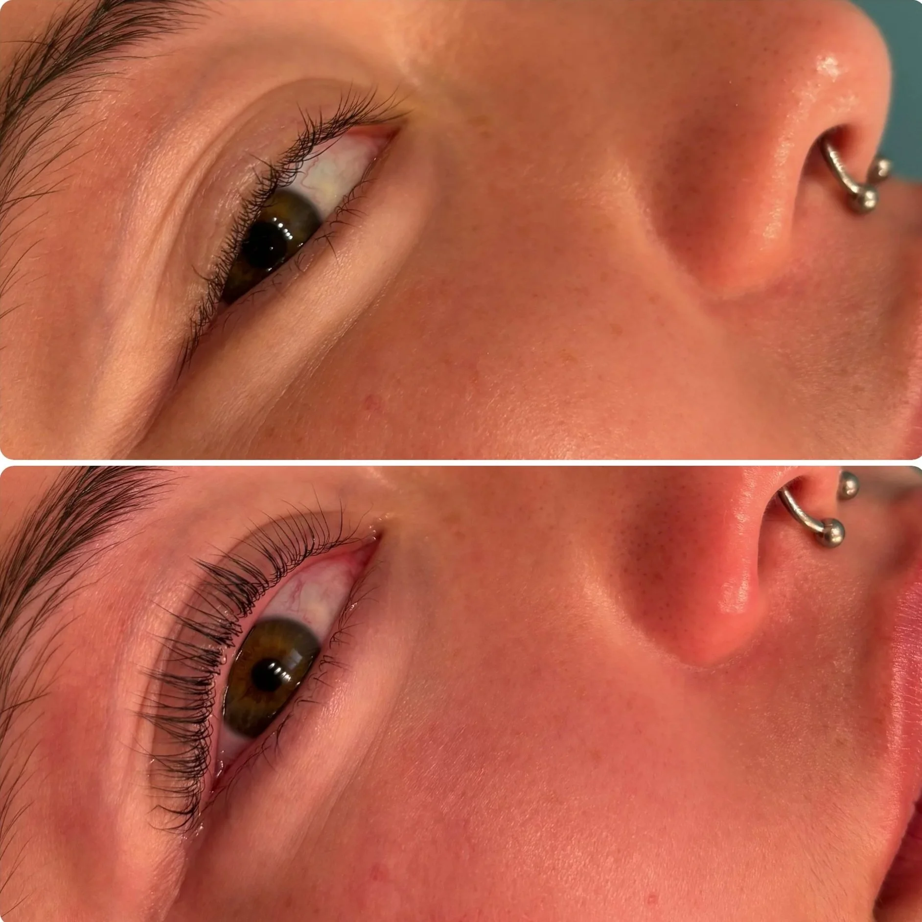 Before and After Lash Lift