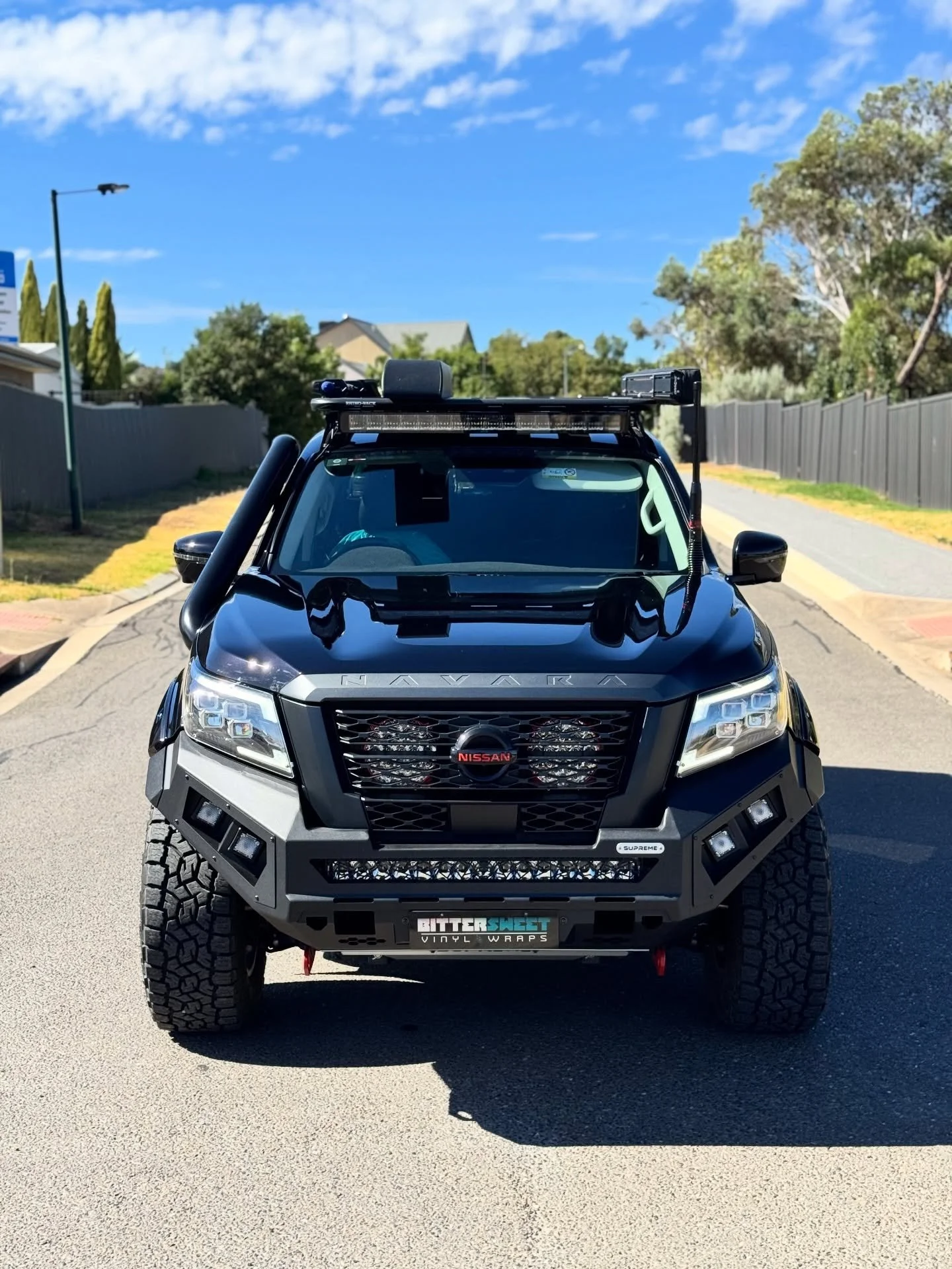Full paint protection film down on the nav ready for some off road adventures.
