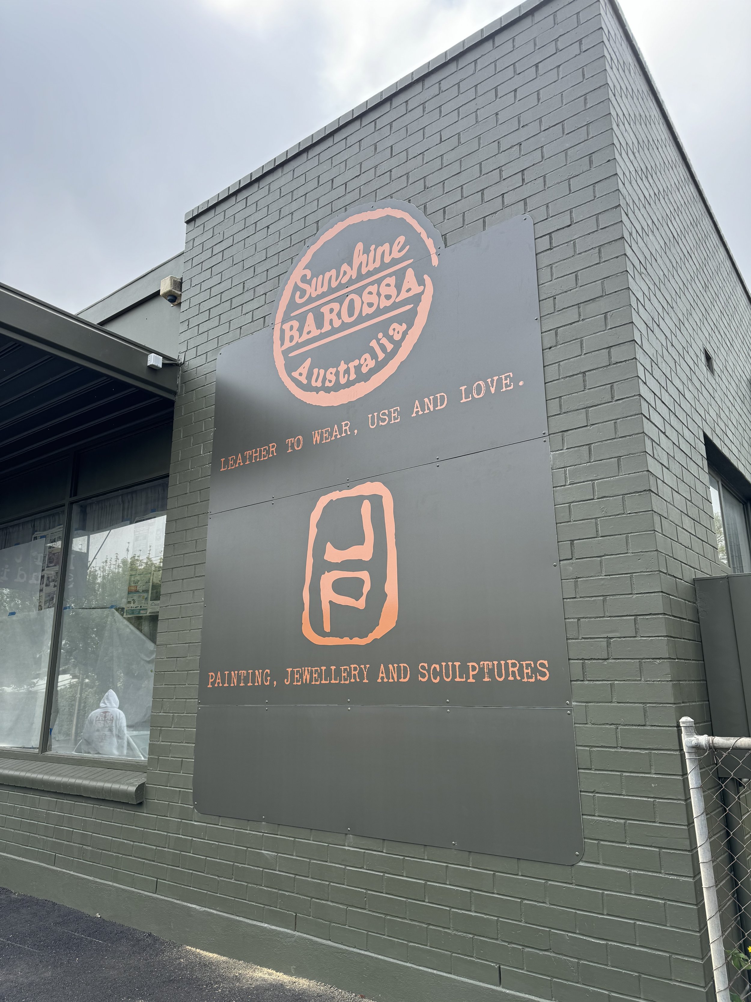 Shopfront panels with CNC cut panels