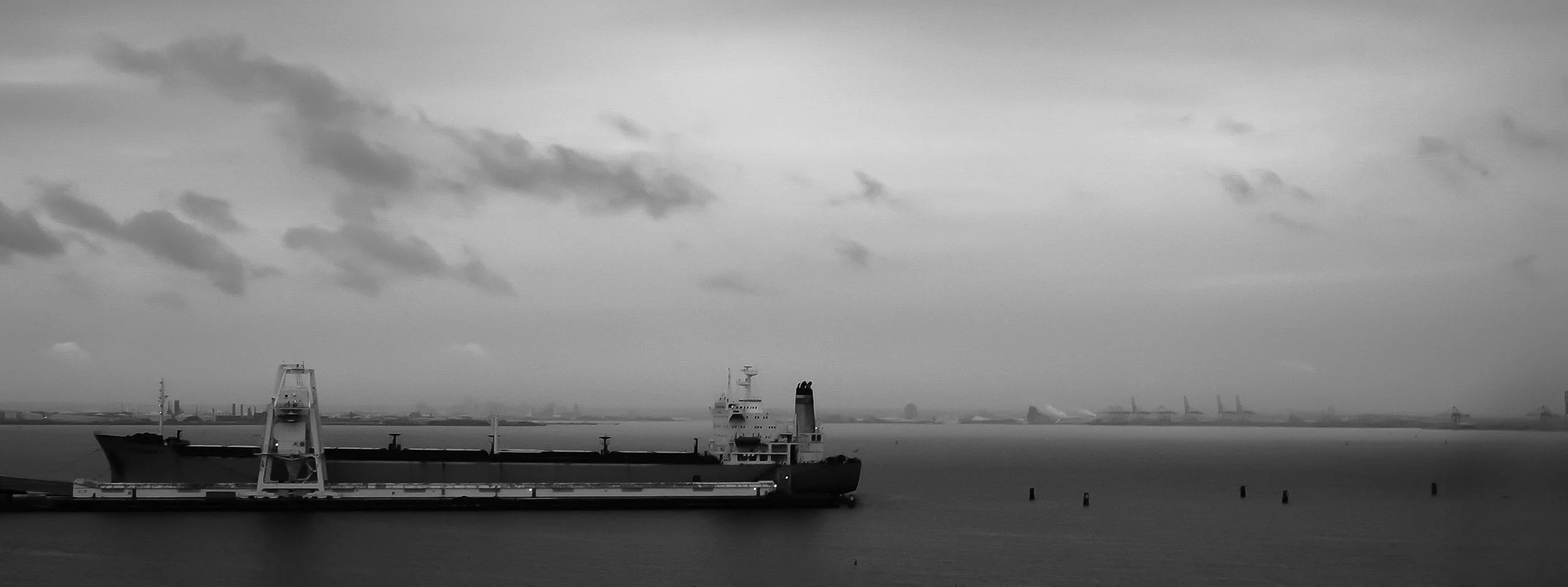 Baltimore Tanker from Key Bridge