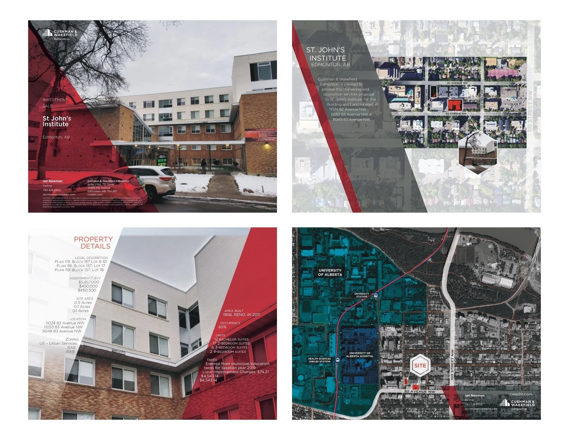 RFP Marketing Brochure | A brochure created as part of an RFP, demonstrating a strategic approach to marketing the property through clear positioning, visuals, and detailed supporting information.