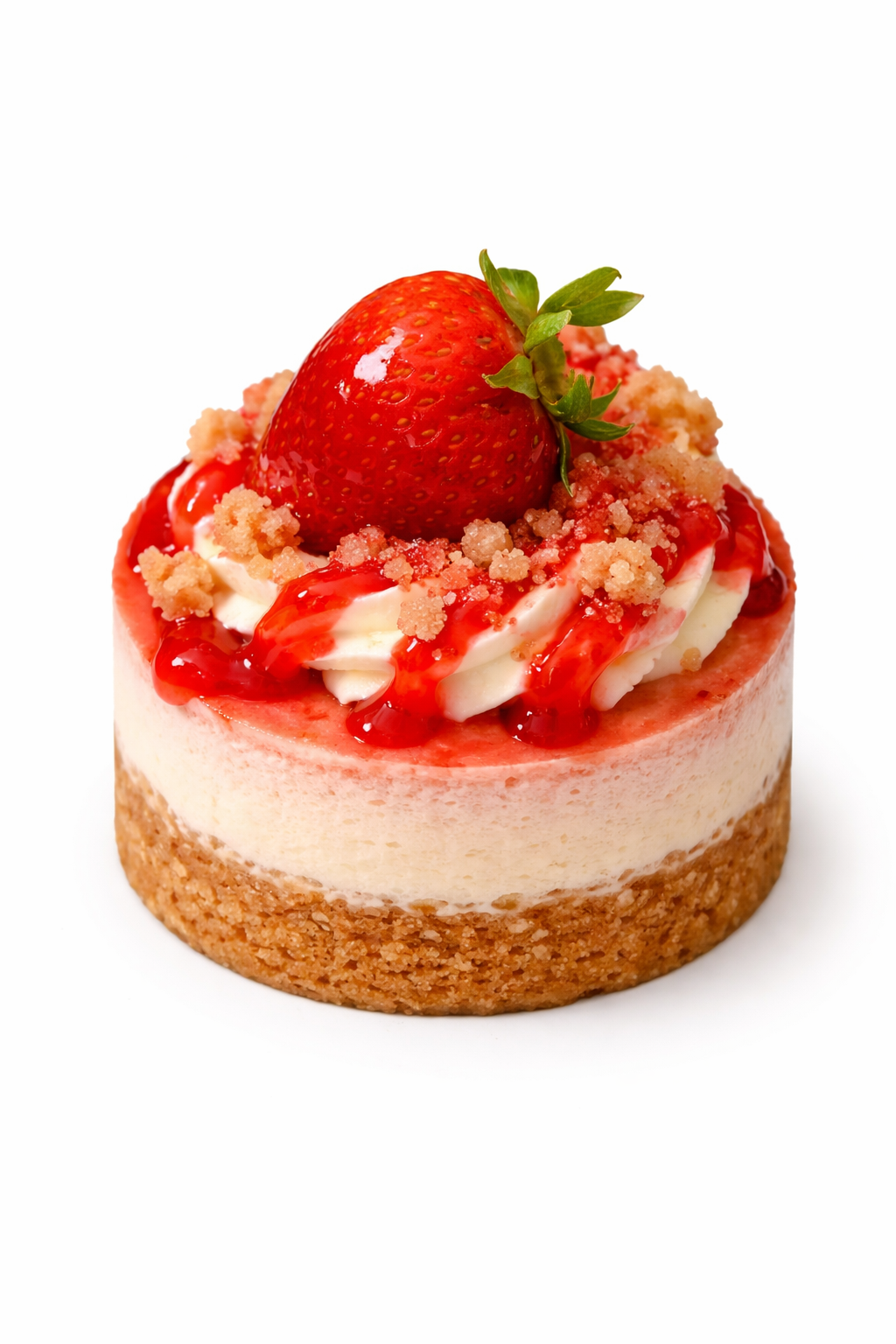 Strawberry Crunch Cheesecake