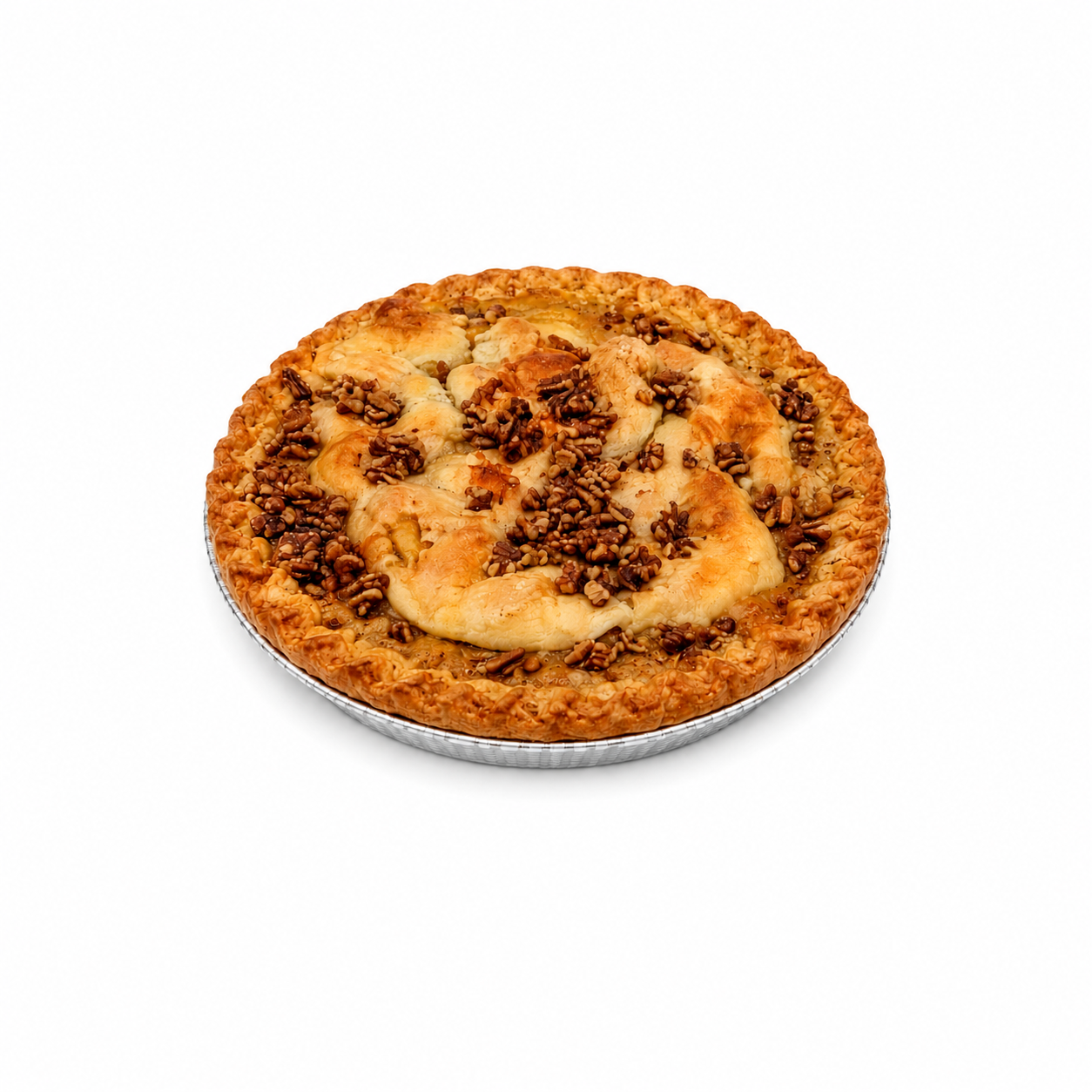Peach Praline Pie