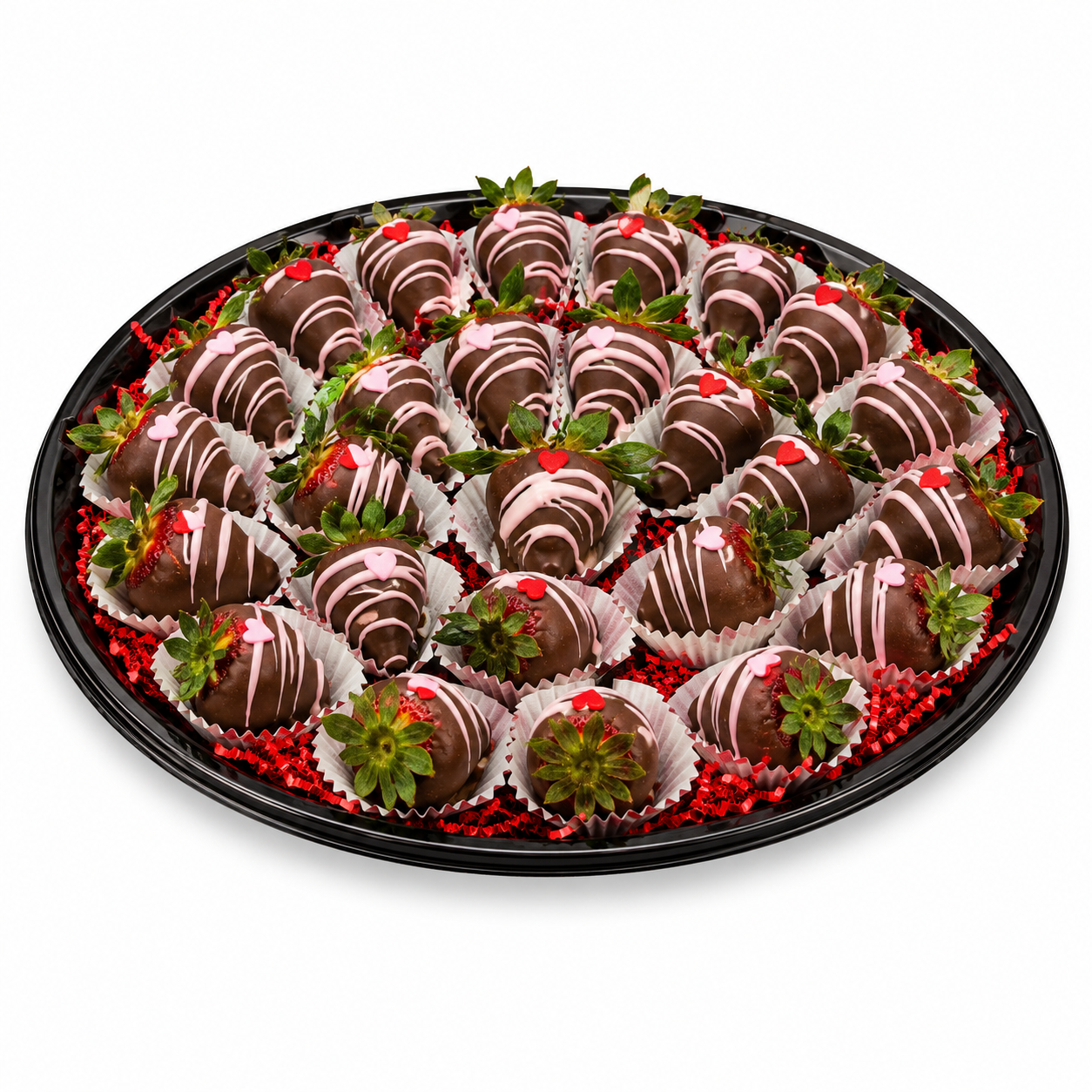 Dipped Strawberry Platter