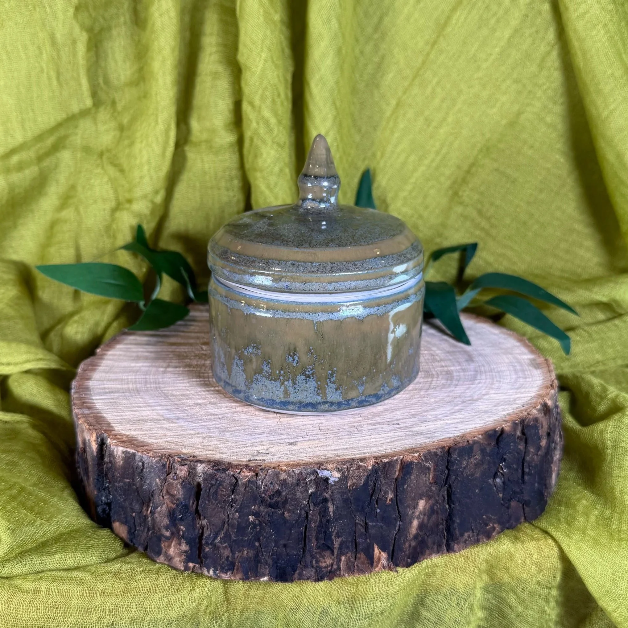Ethereal Lidded Jar