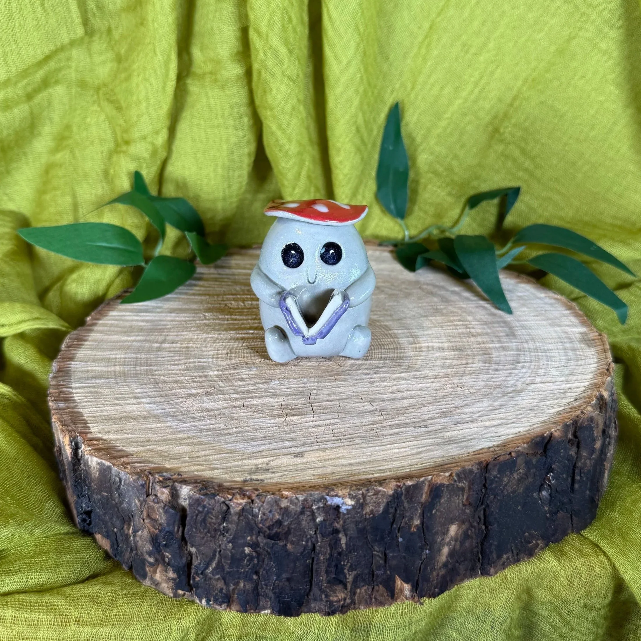 Bookish Mushy Desk Friend