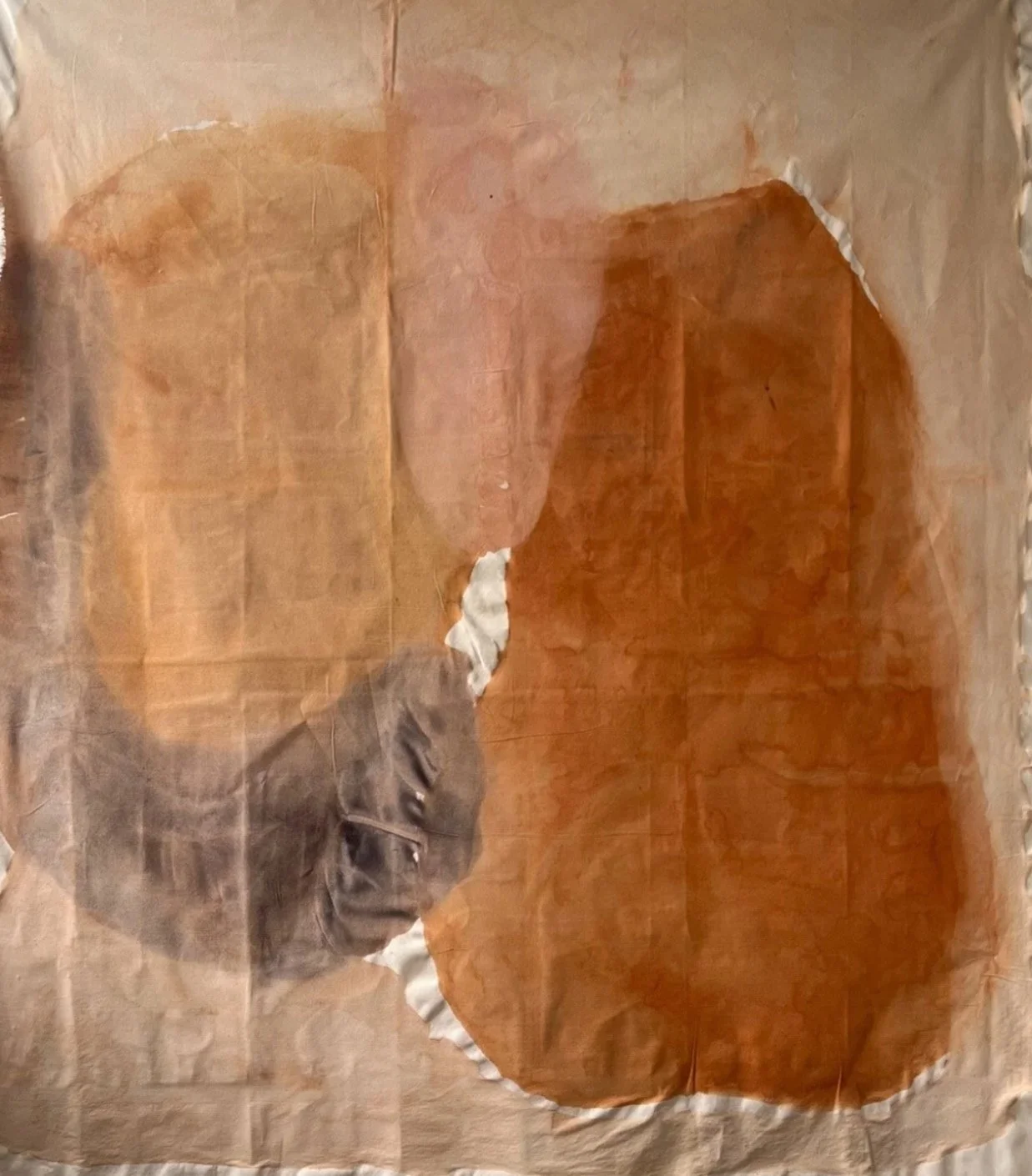 Pear, 81 x 72 inches, flashe on canvas, 2024