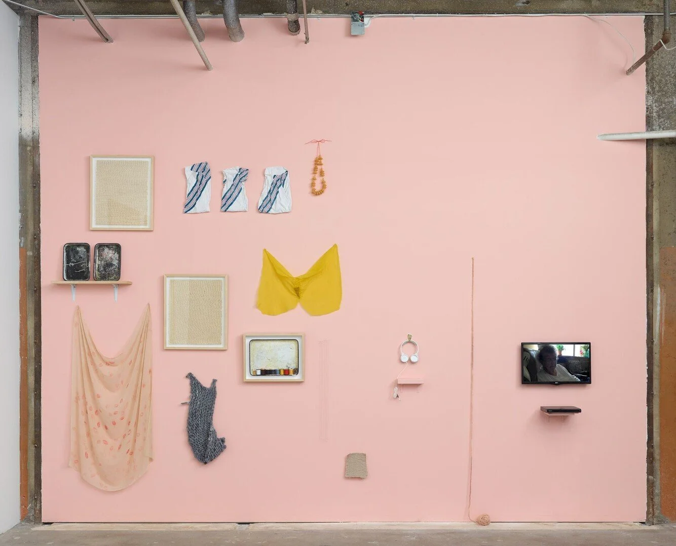 installation shot - studio wall