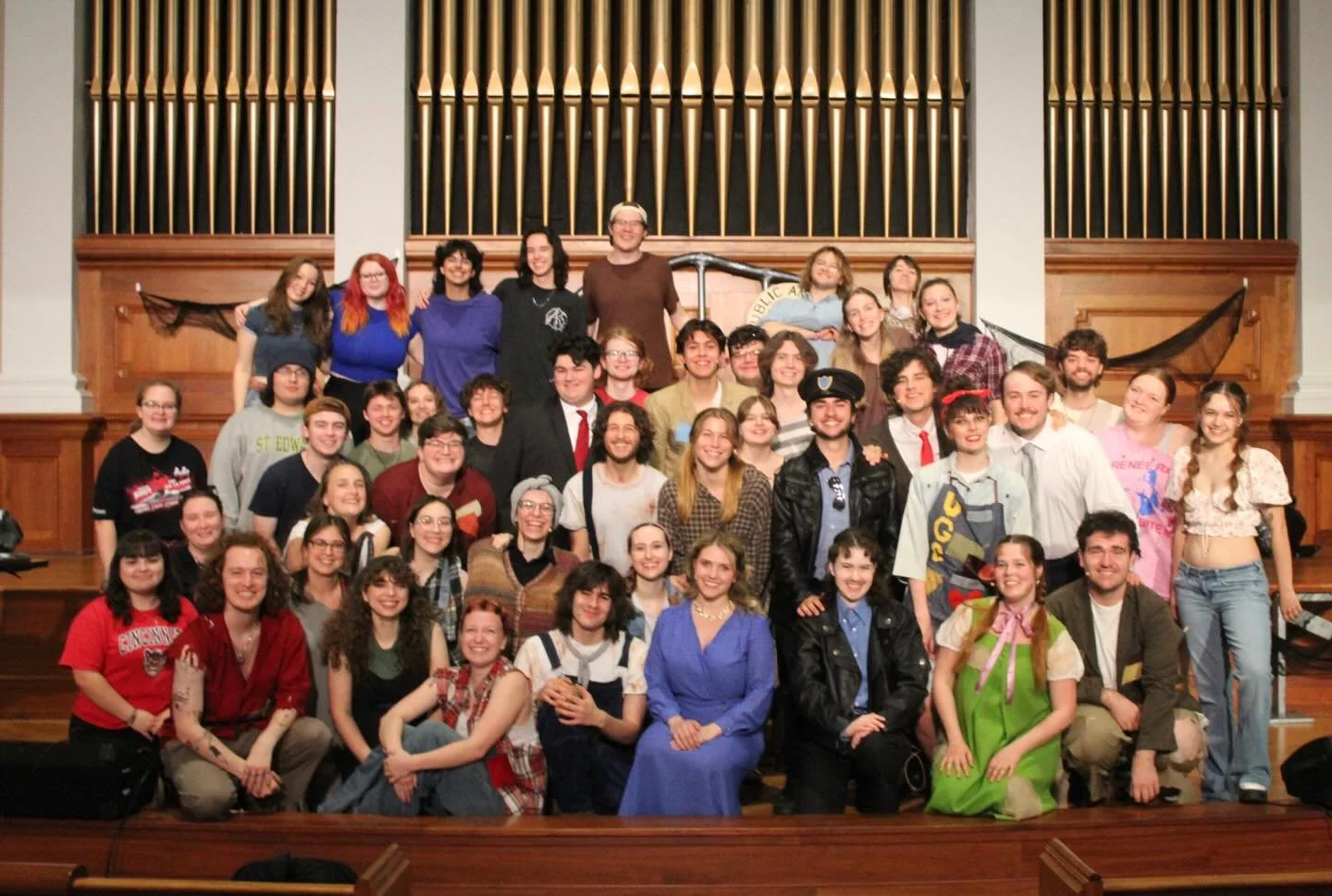 That&rsquo;s a wrap!! A massive THANK YOU to every cast and crew member that made Urinetown such an incredible time, and to every single person that came out and supported ❤️

*DISCLAIMER*
Bravo Bearcats at the University of Cincinnati is registered 
