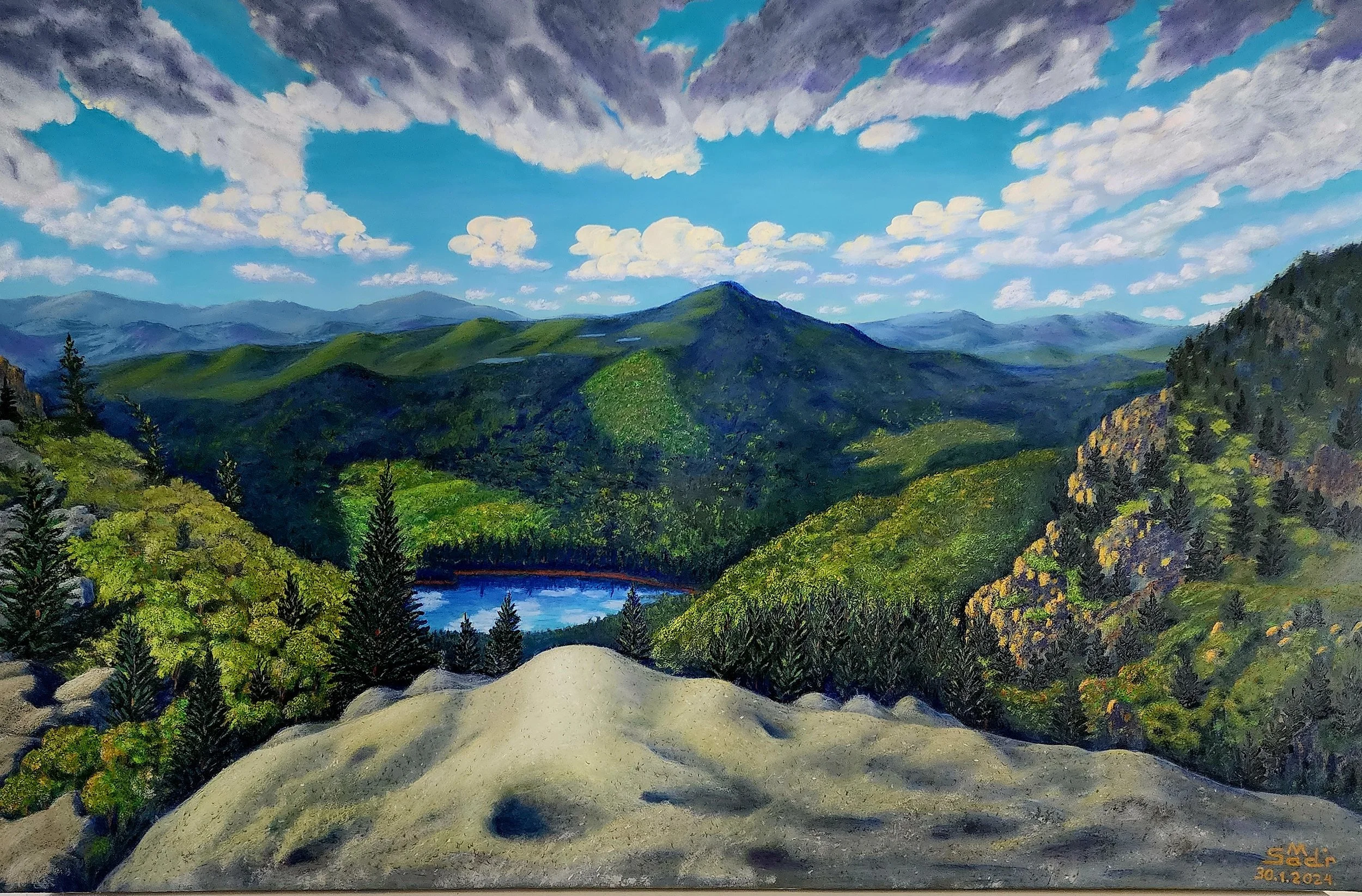 "View from Grandfather Mountain"