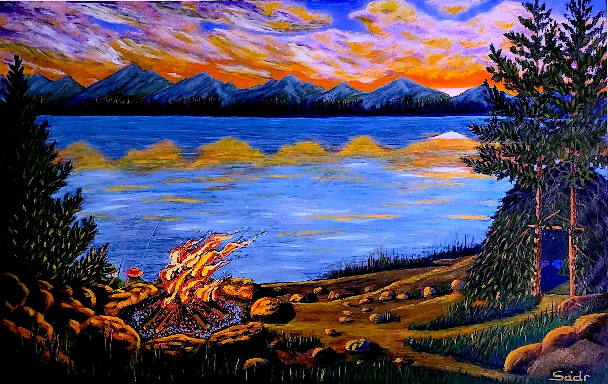 O26.   Bonfire of Love. 