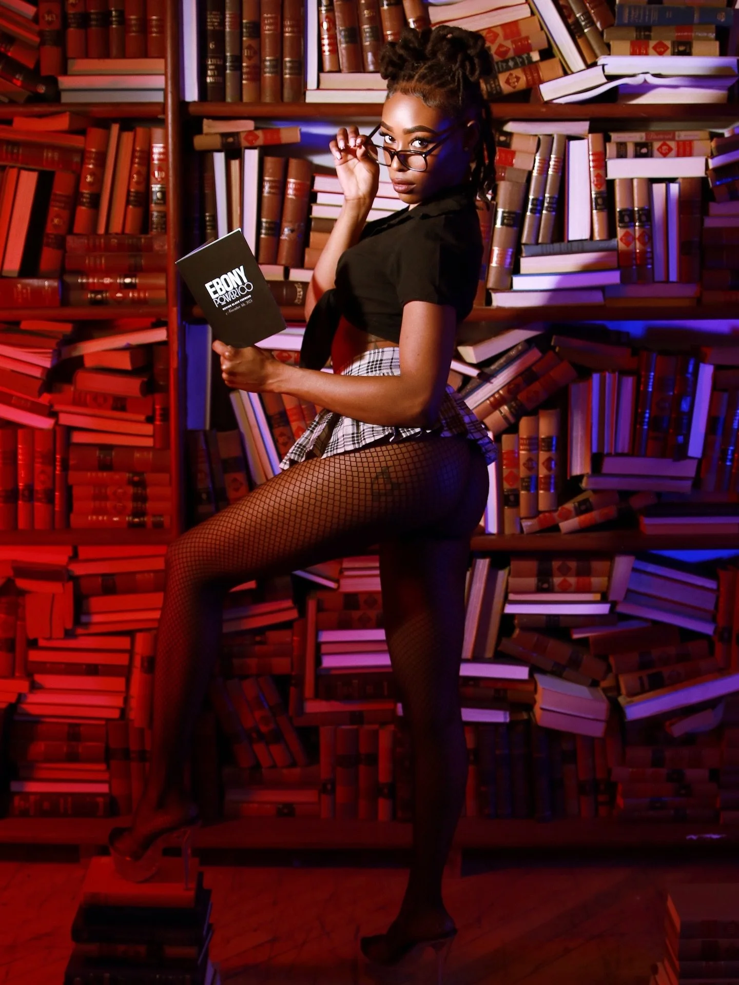 You could NEVER school a Bishh like me!! I SLAY in the Library! 💋✨