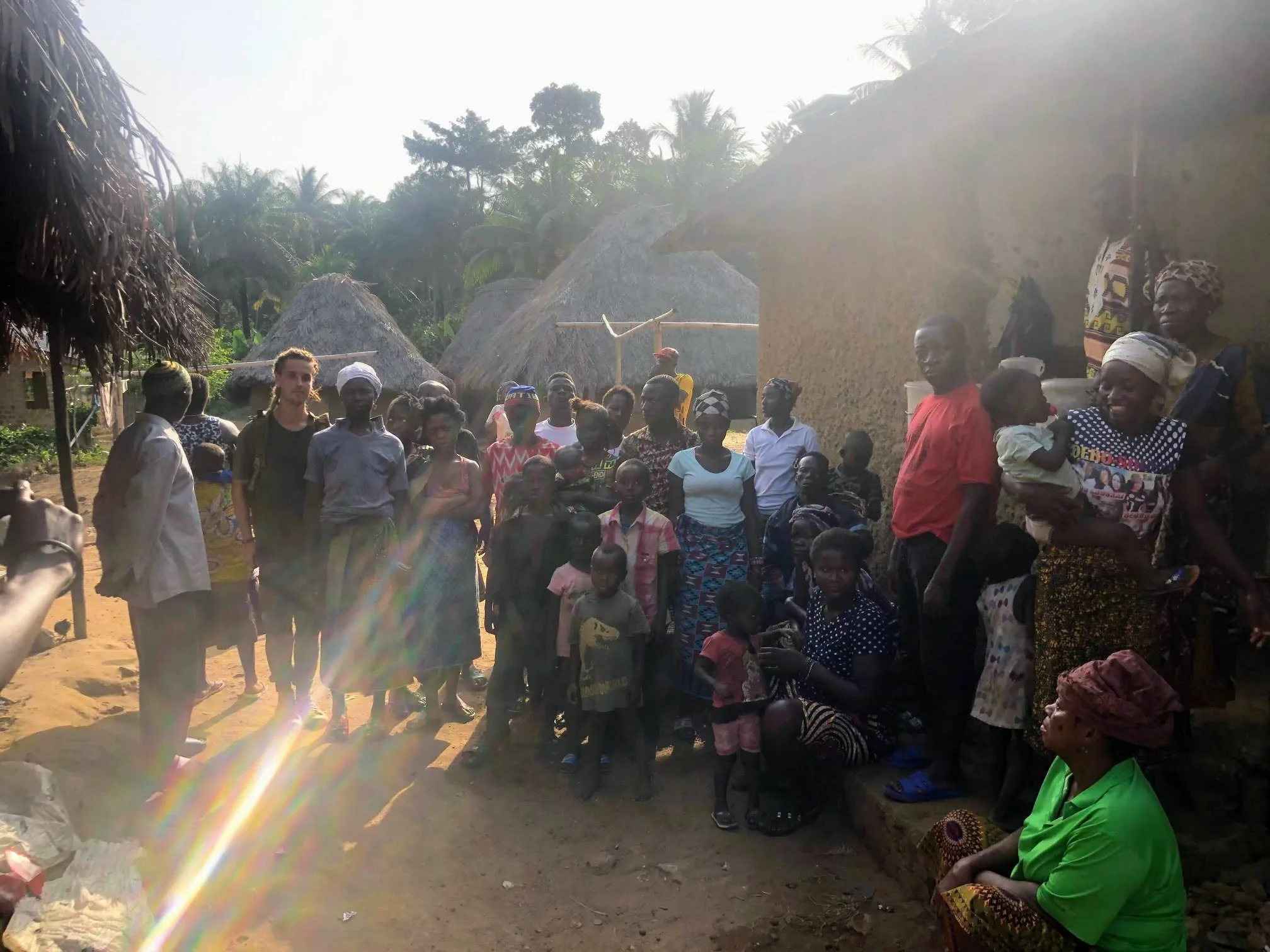 President of Growing the Grassroots with community of Sebeun Tarbema, Sierra Leone