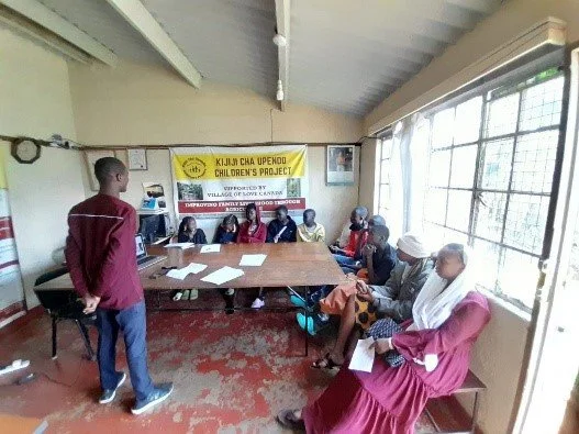 Small business training session