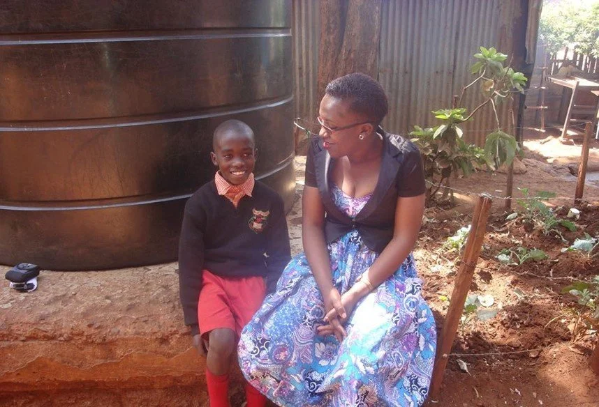 Leah accompanying student