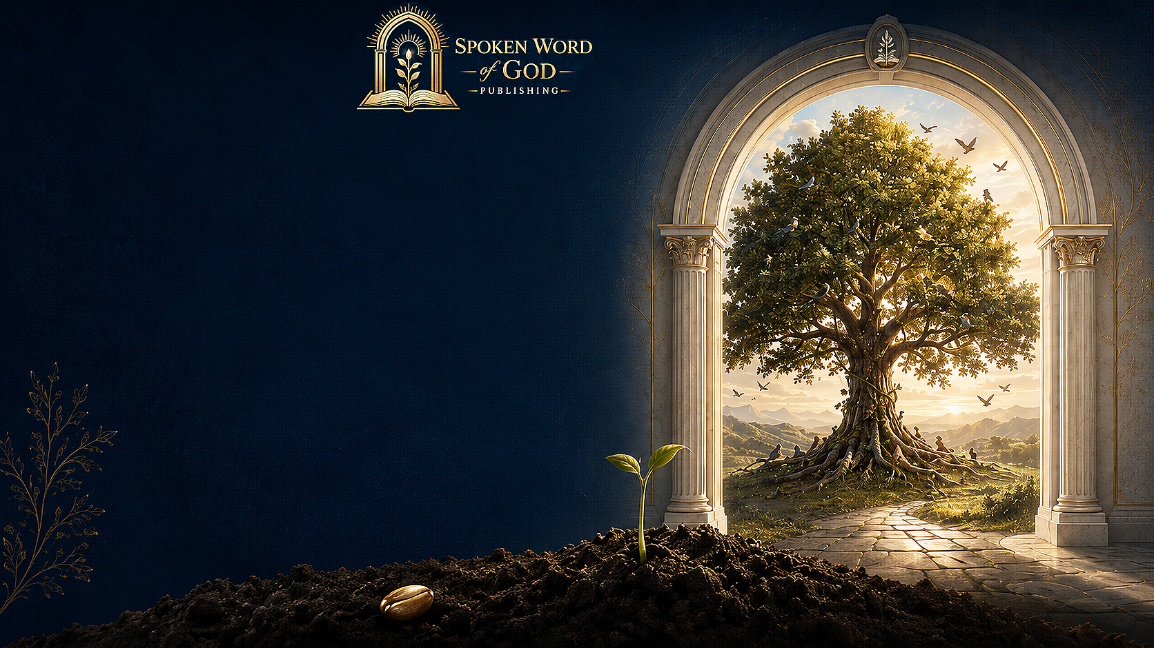 Spoken Word of God Publishing Landing Page Background Image