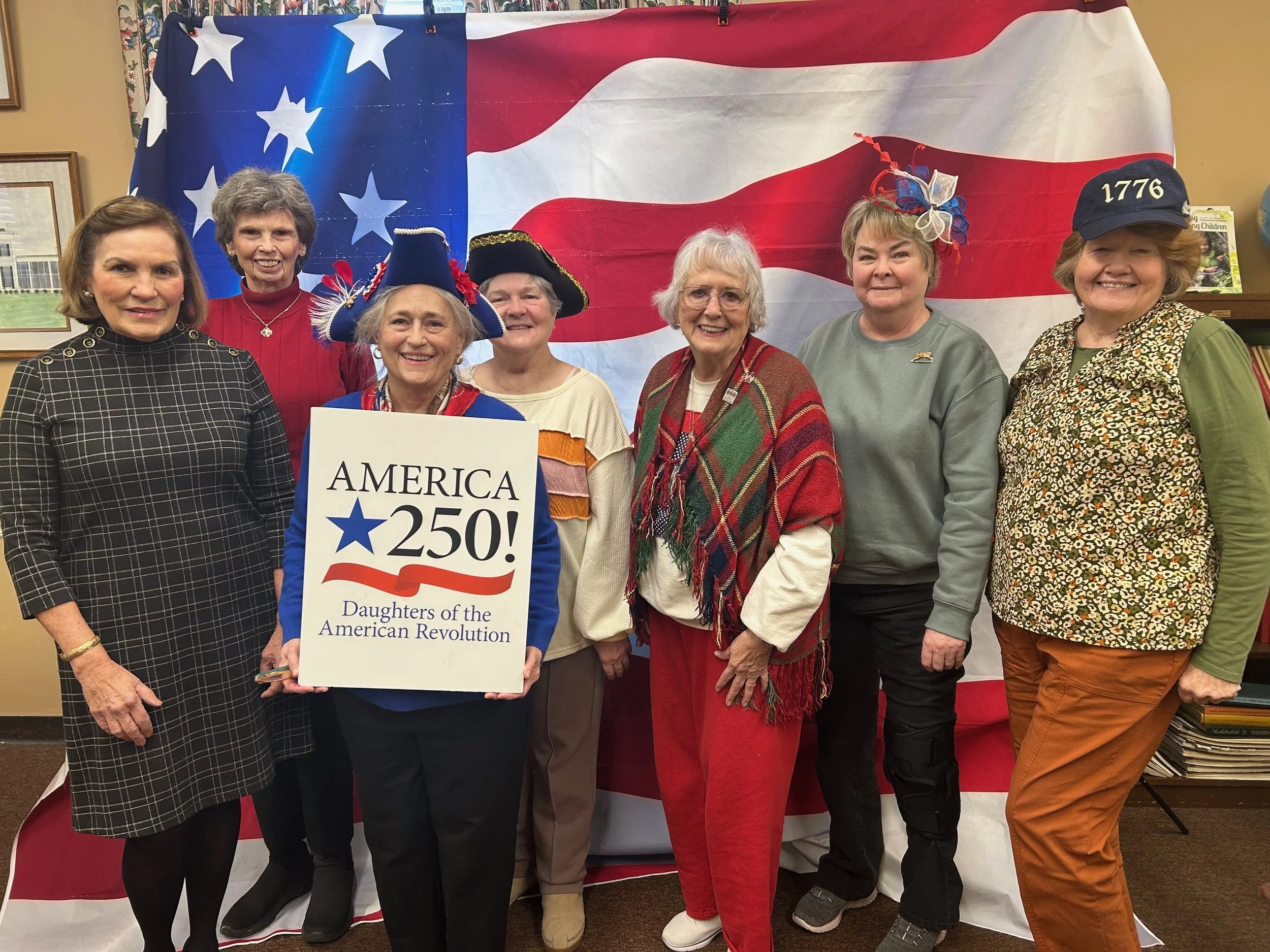 Chakchiuma Chapter DAR Receives $5,000 Grant for America 250 Celebration at Cotesworth