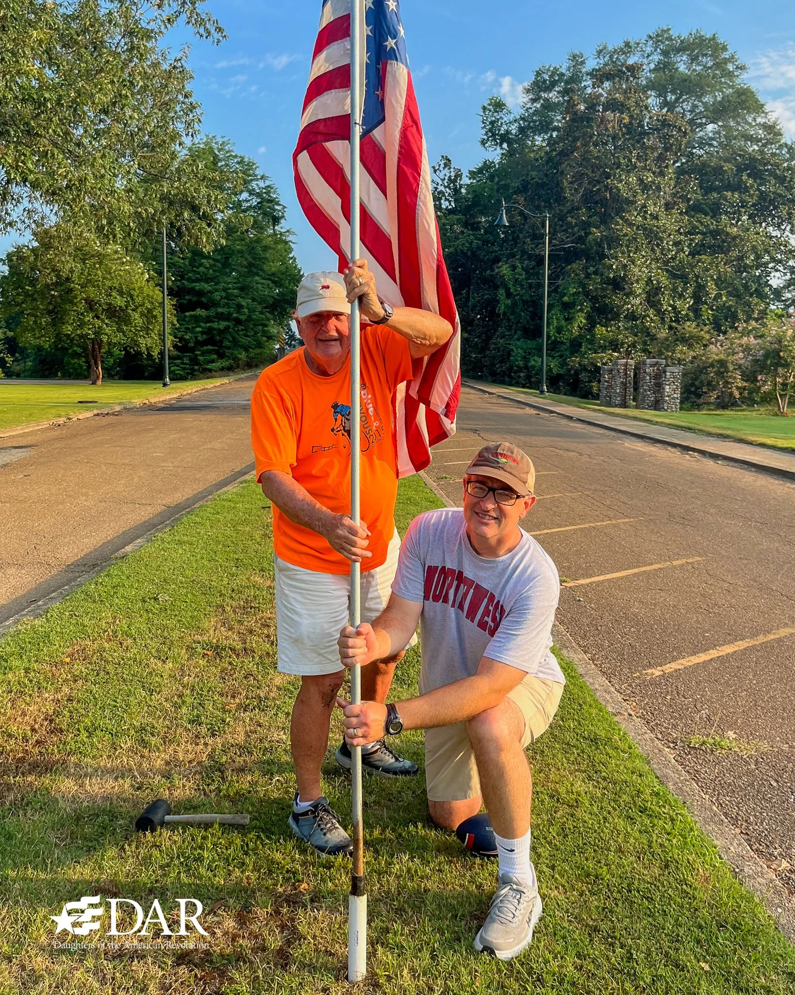 Flags Fly Across Greenwood for Independence Day