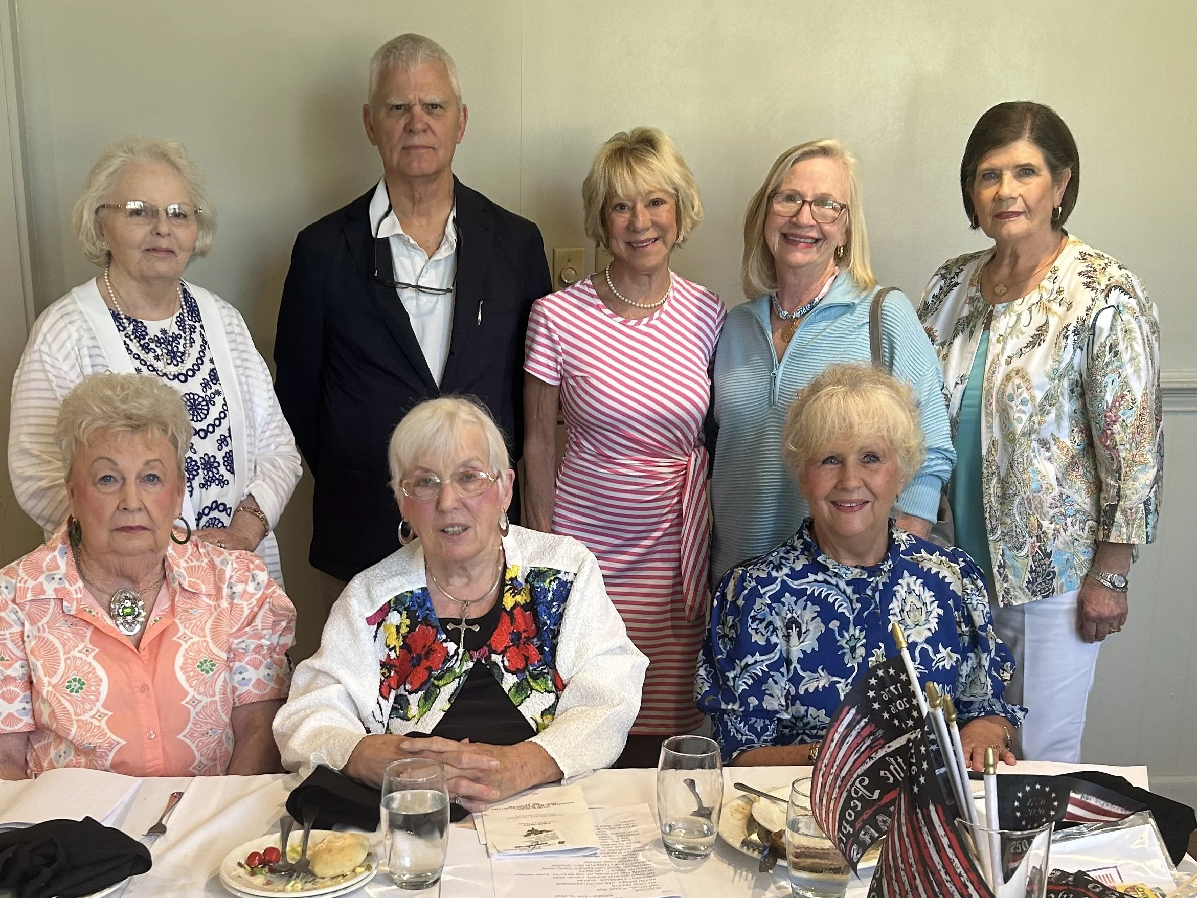 May Meeting Features Arrowhead Collection, Patriotic Painting Donation