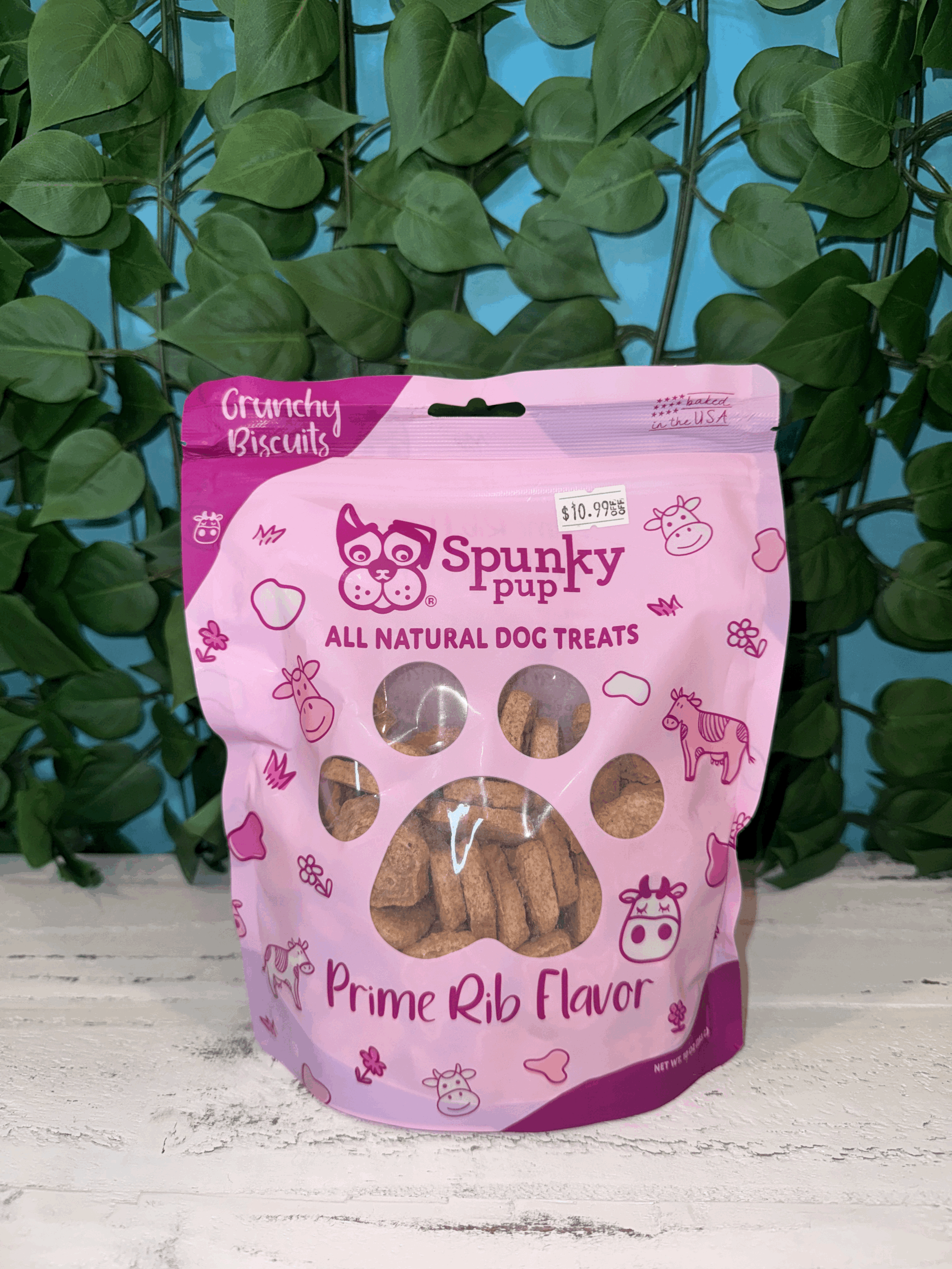 Prime Rib Crunchy Biscuits by Spunky Pup