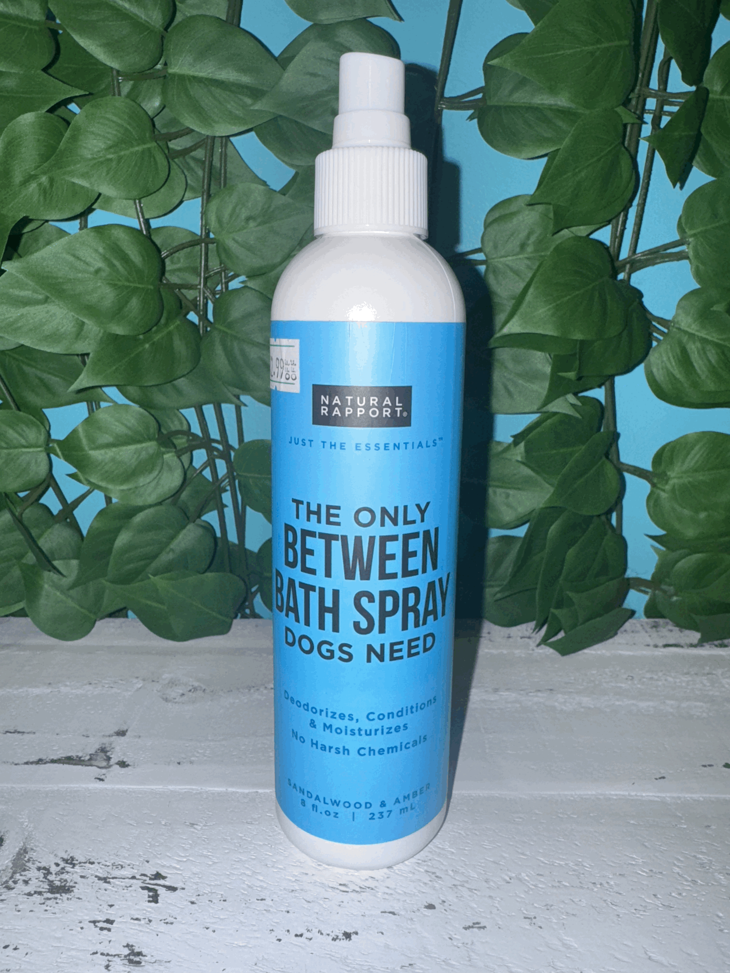The Only Between Bath Spray Dogs Need (Sandalwood & Amber)