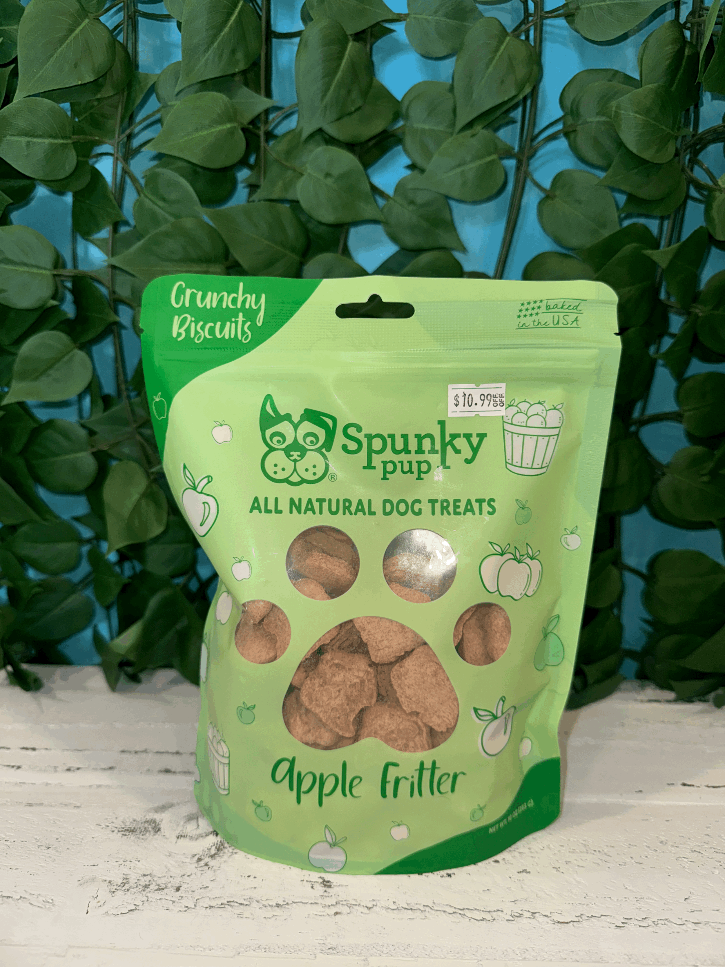 Apple Fritter Crunchy Biscuits by Spunky Pup
