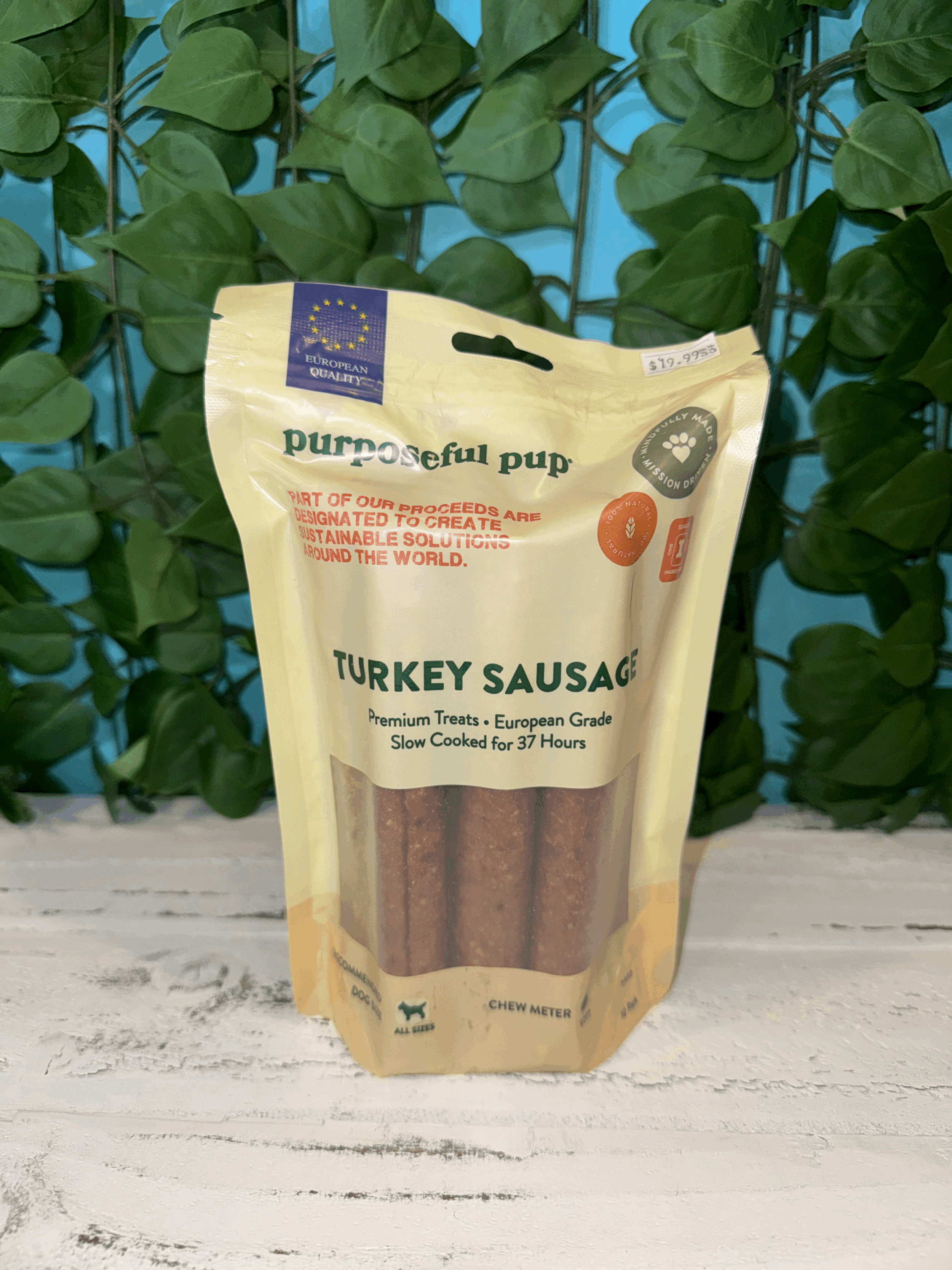 Purposeful Pup Turkey Sausage