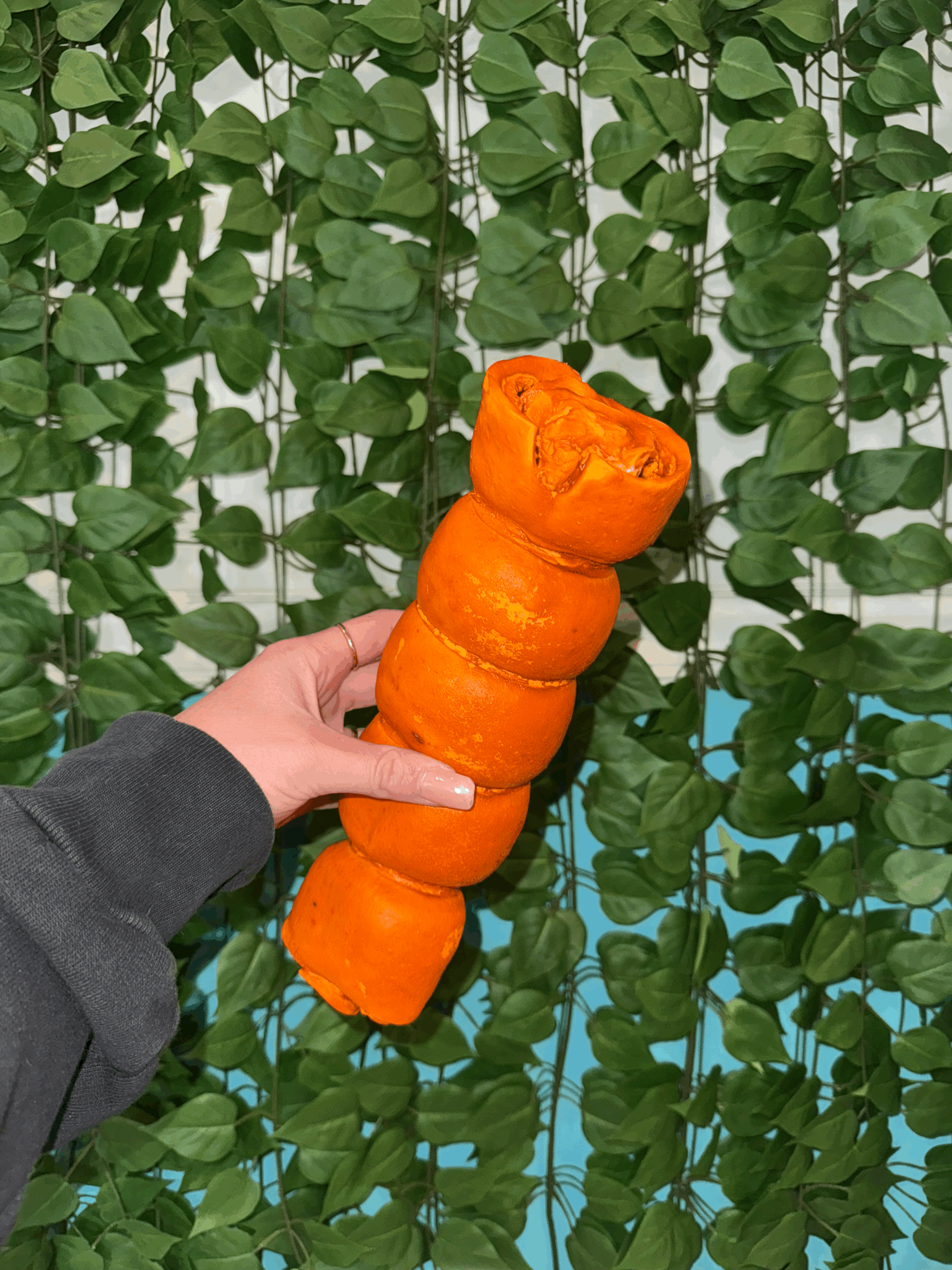 Peanut Butter Basted Cheek Roll