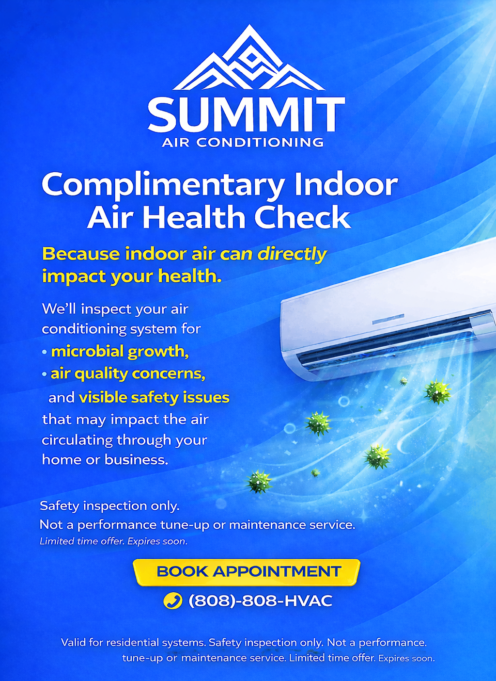 Oahu air conditioner health check