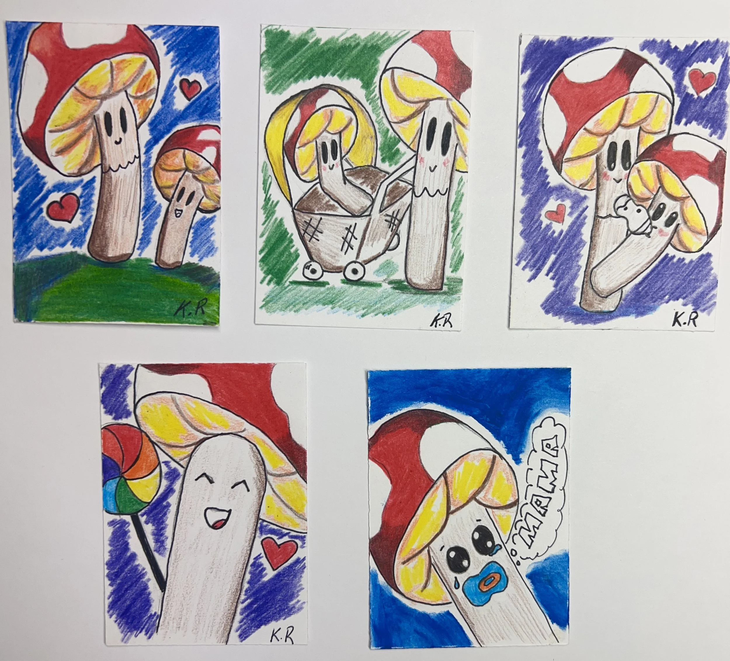 Mushroom Family Bundle