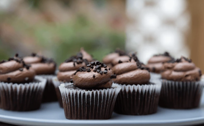 Double Chocolate Cupcakes (By the Dozen)