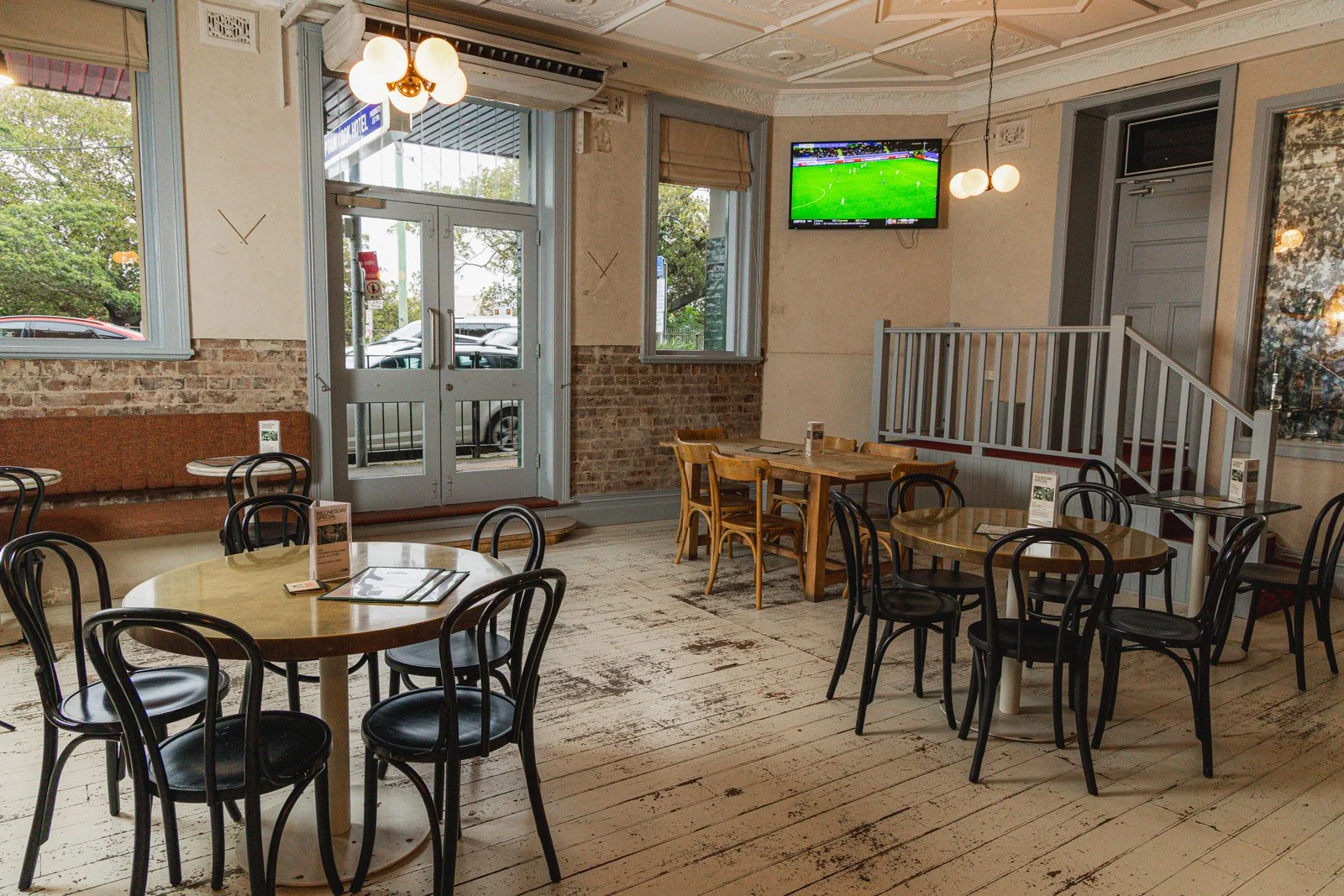 Heritage pub dining room at Captain Cook Hotel near SCG and Allianz Stadium in Sydney