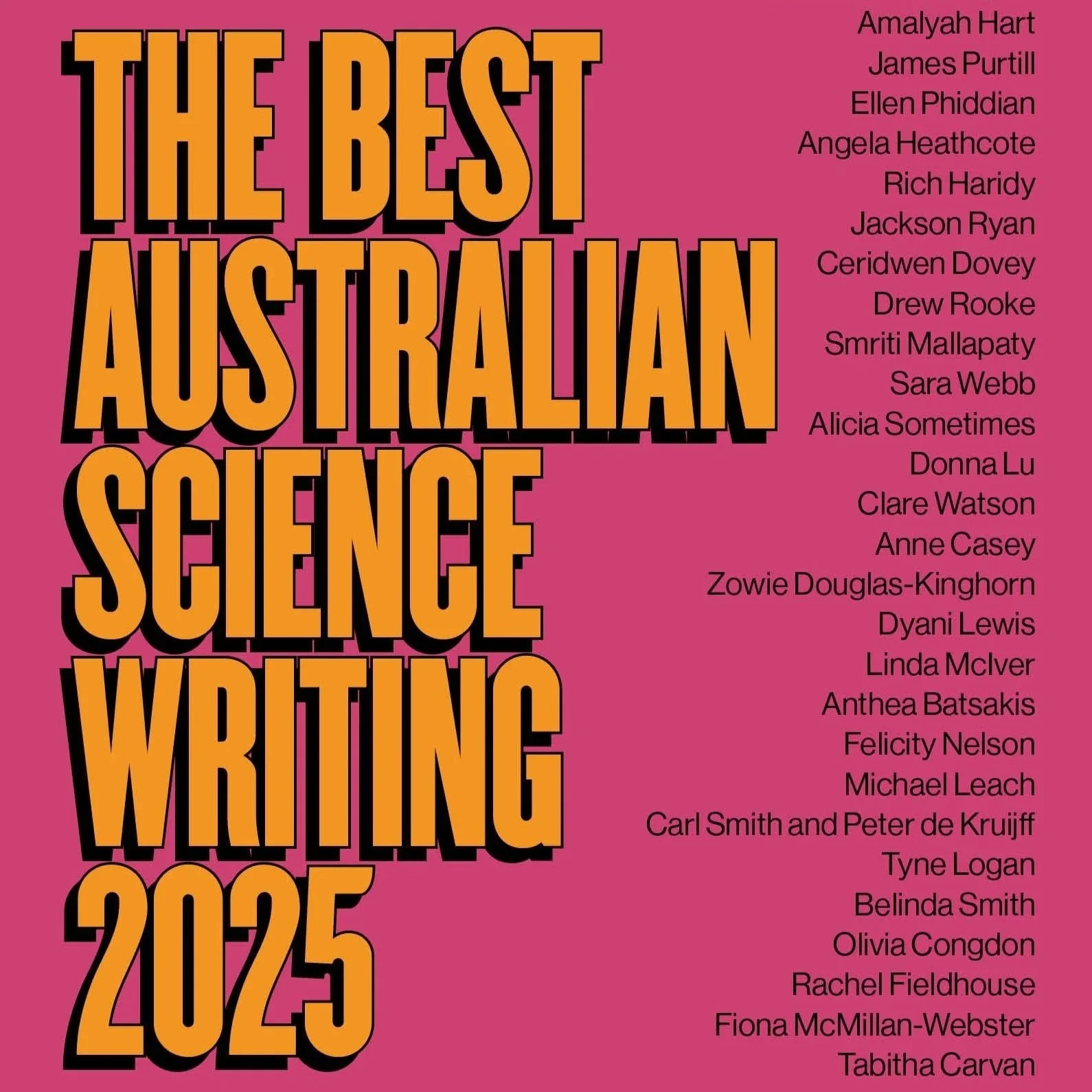 Best of Australian Science Writing 2025 