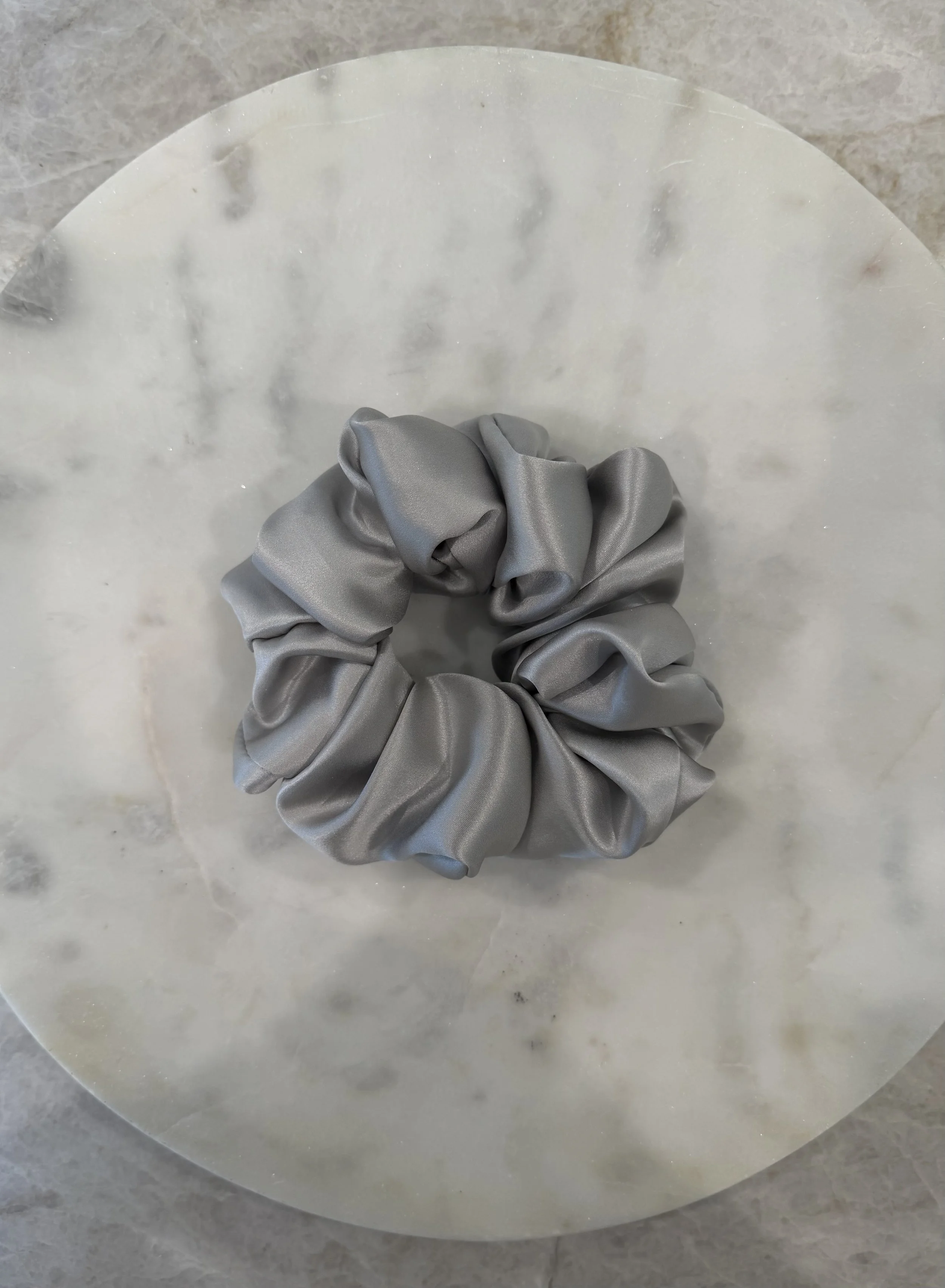 Sterling Silver Scrunchie