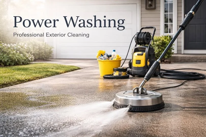 Power washing