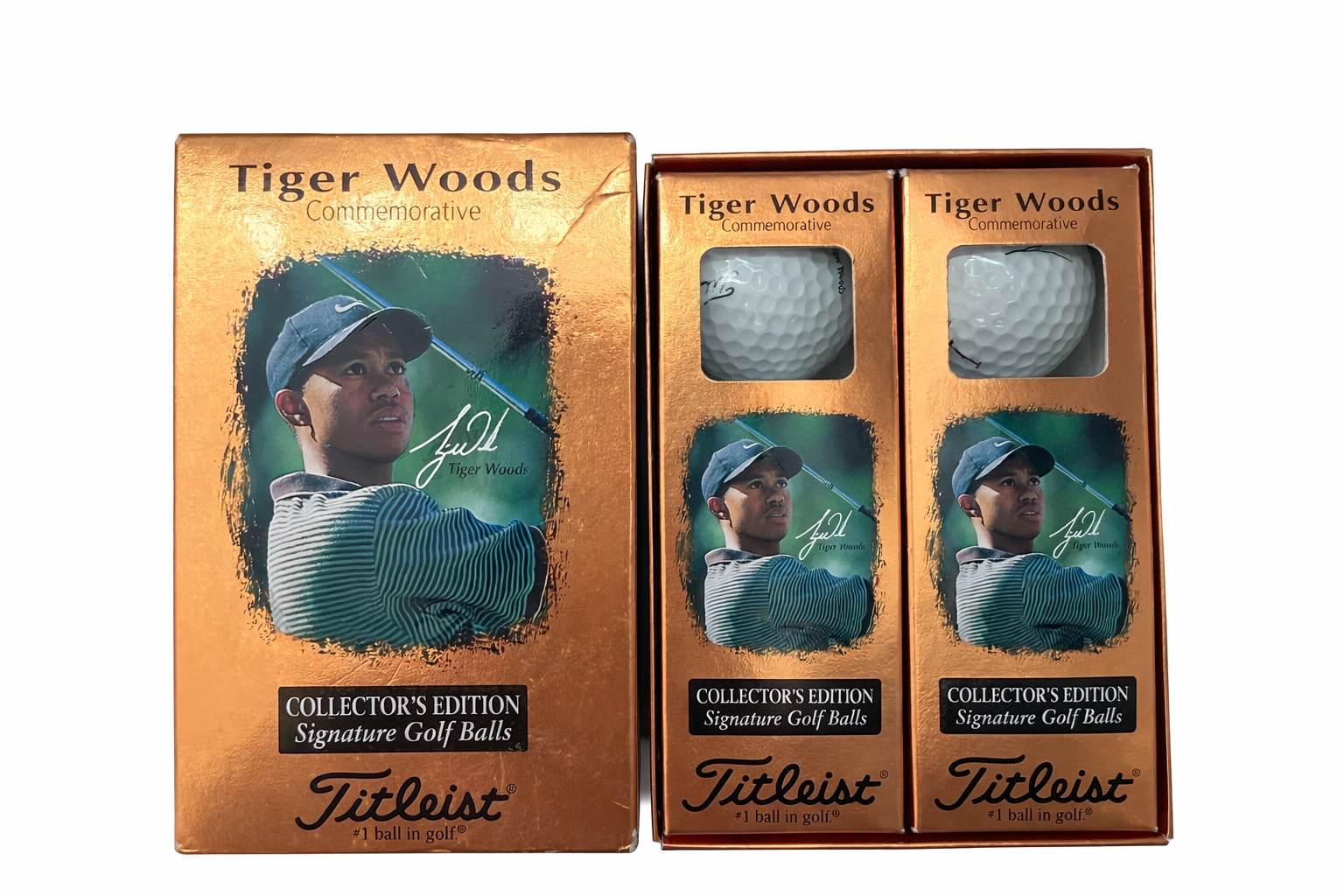 Tiger Woods Titleist Professional 90 Signature Collector’s Editon