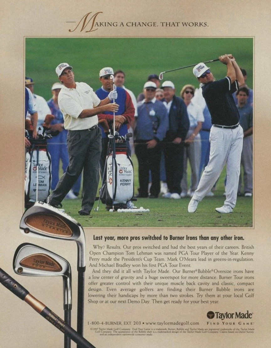 Moving Day.
@taylormadegolf 
@tomlehman_golf @ KennyPerry
@golfdigest 
CC.1997

#golf#taylormadegolf#burner#vintagegolf