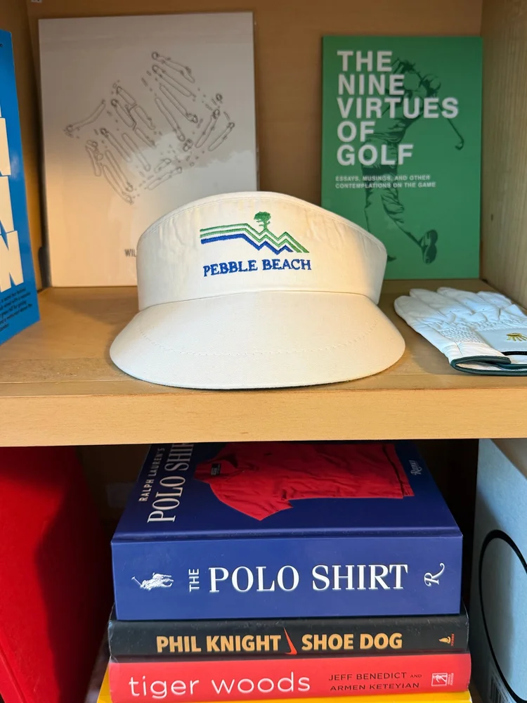 Vintage Pebble Beach Tour Visor.