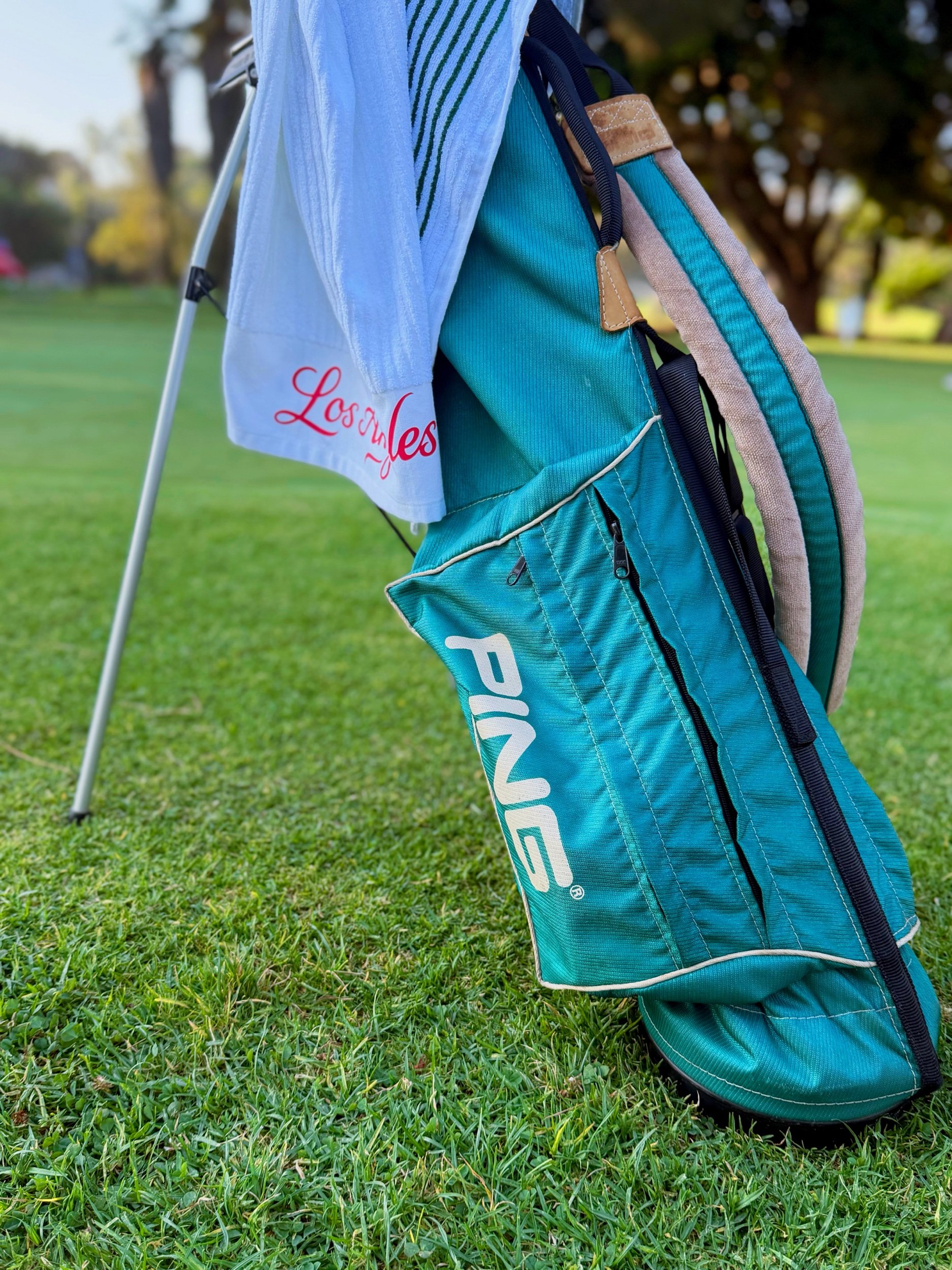 Original Ping L8 Single Strap Teal Stand Bag