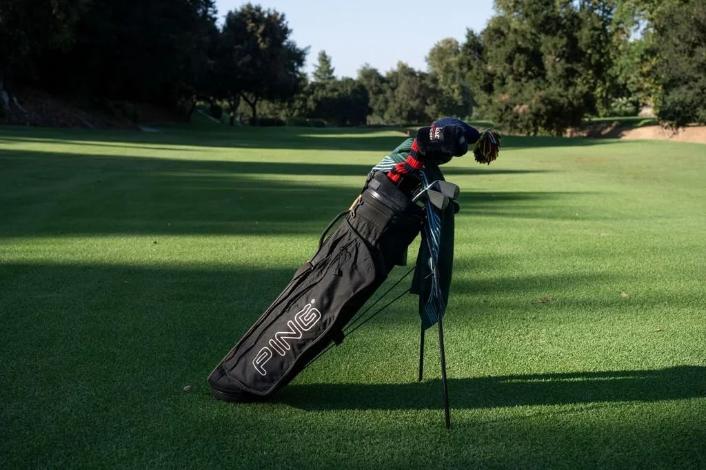 Original Ping L8 Black Dual Strap Stand Bag