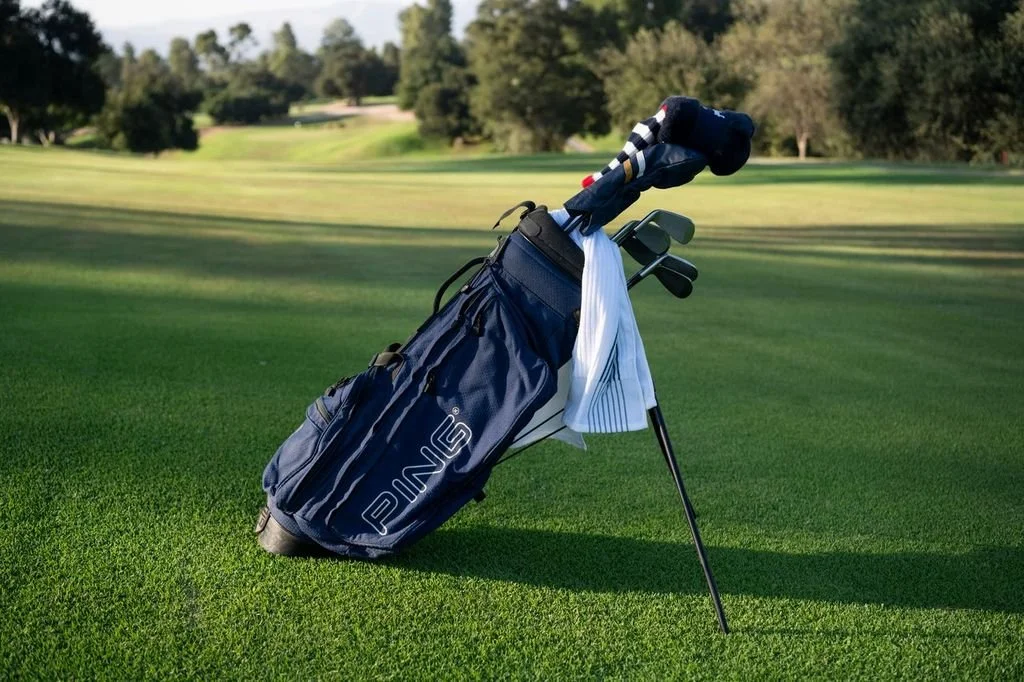 Original Hoofer Two Navy Ping Golf Bag