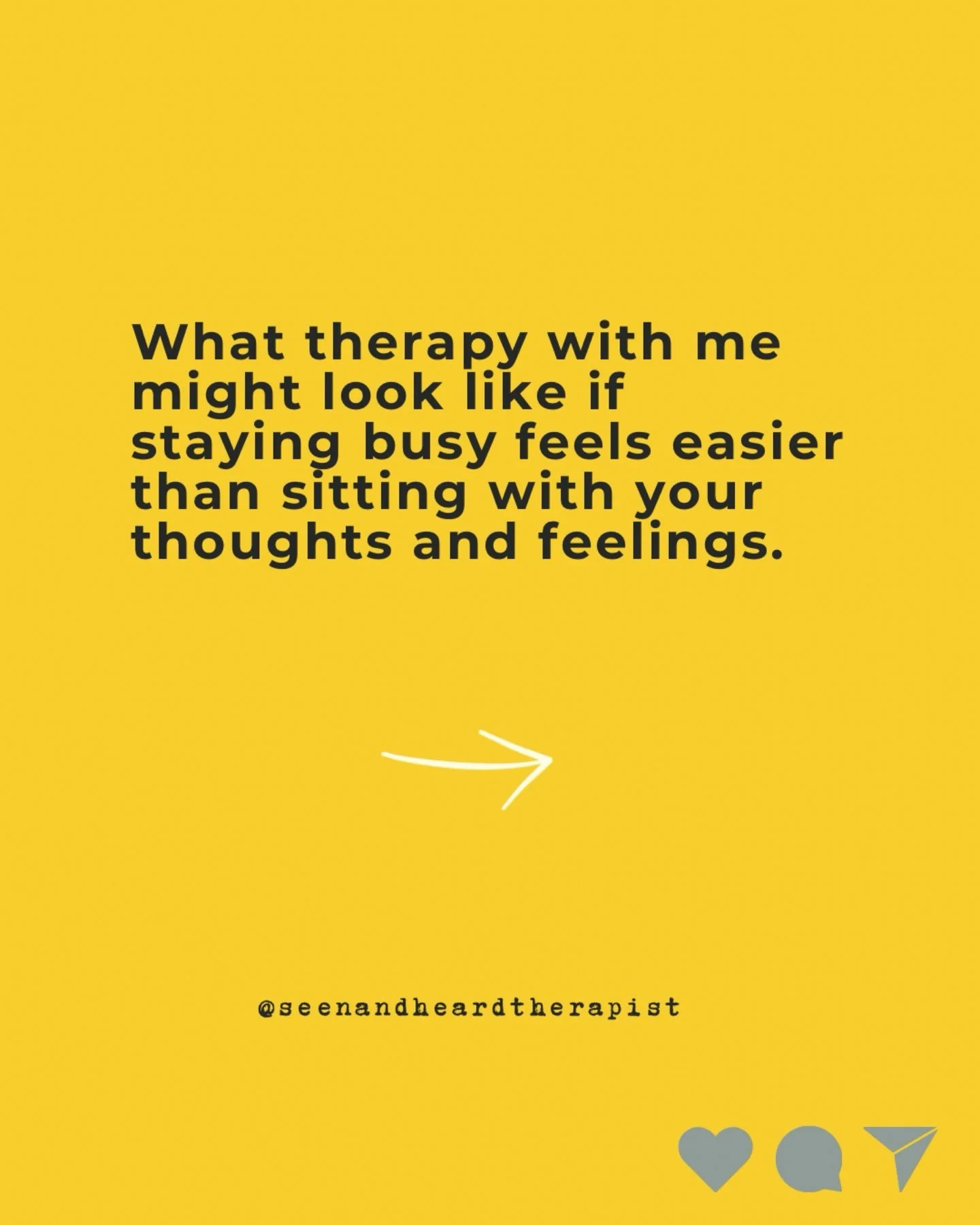 Sometimes staying busy can feel easier than slowing down and sitting with what&rsquo;s going on beneath the surface.

You might find yourself constantly doing something, filling up your schedule, or finding ways to distract yourself from thoughts and