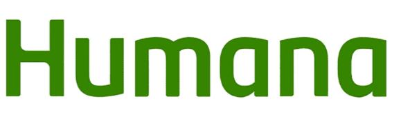 Humana logo in green text.