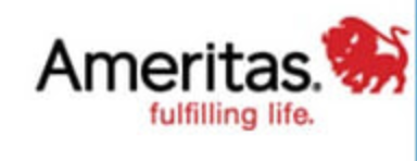 Ameritas logo with a red lion symbol and the tagline 'fulfilling life'