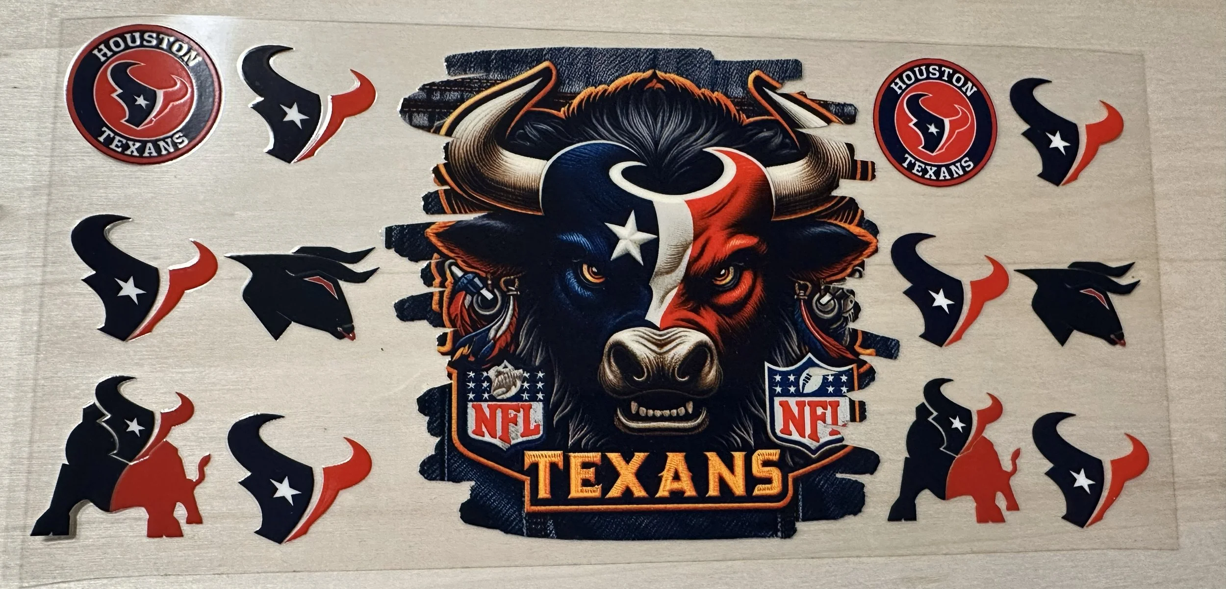 Houston Texans- Bull Head