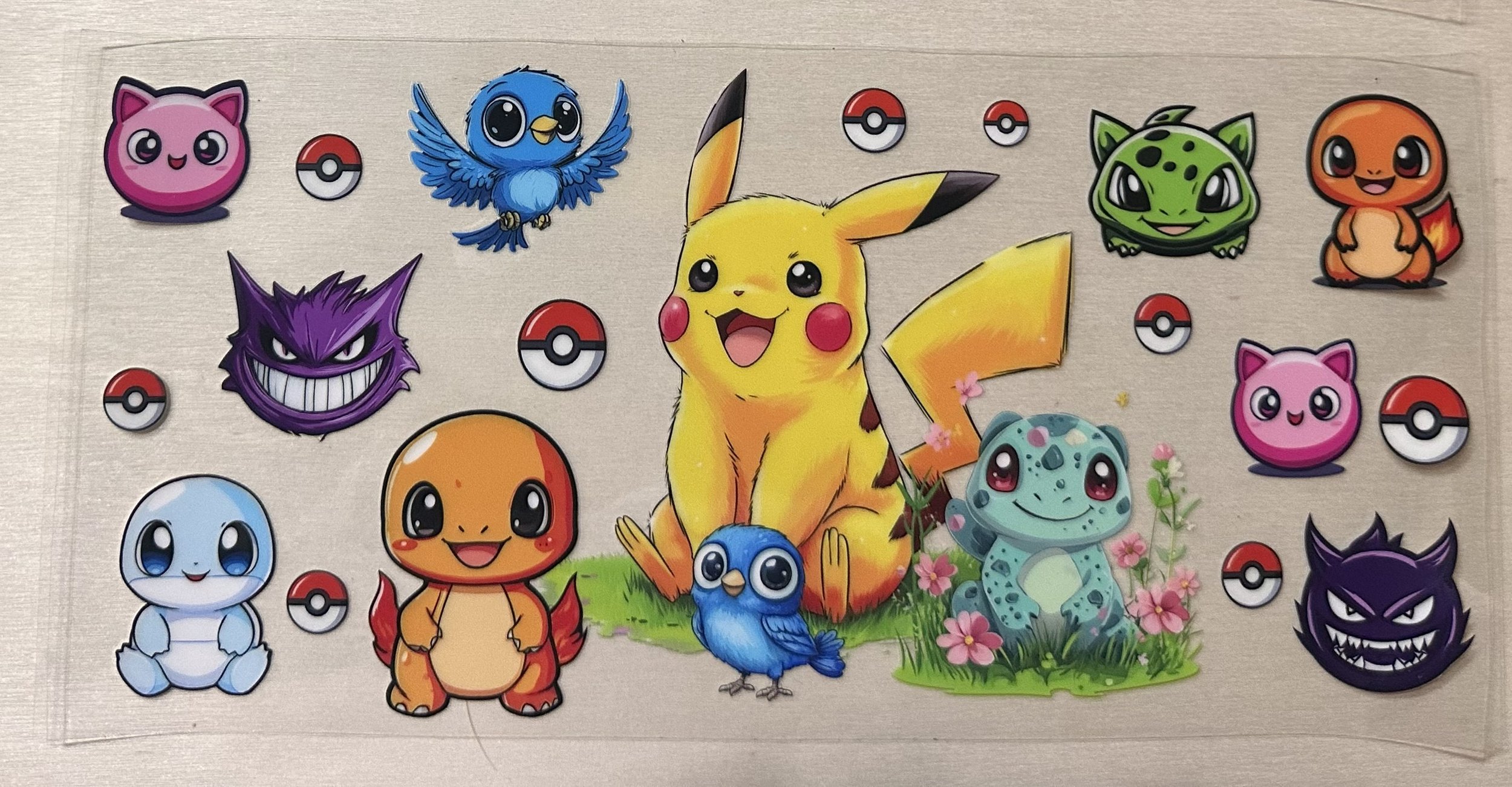 Pokemon-Family-Red Balls